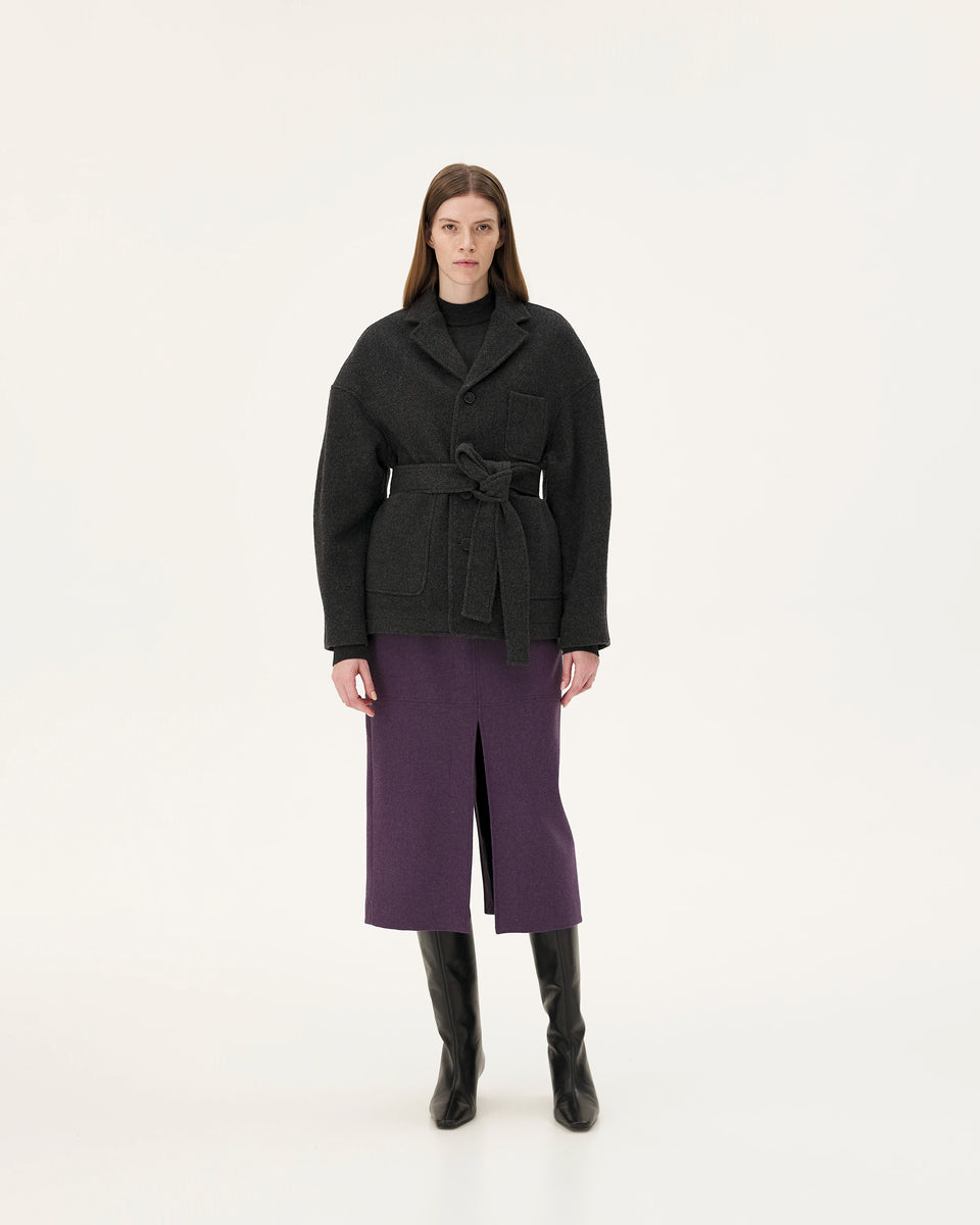 Antwerp Manteau - Anthracite