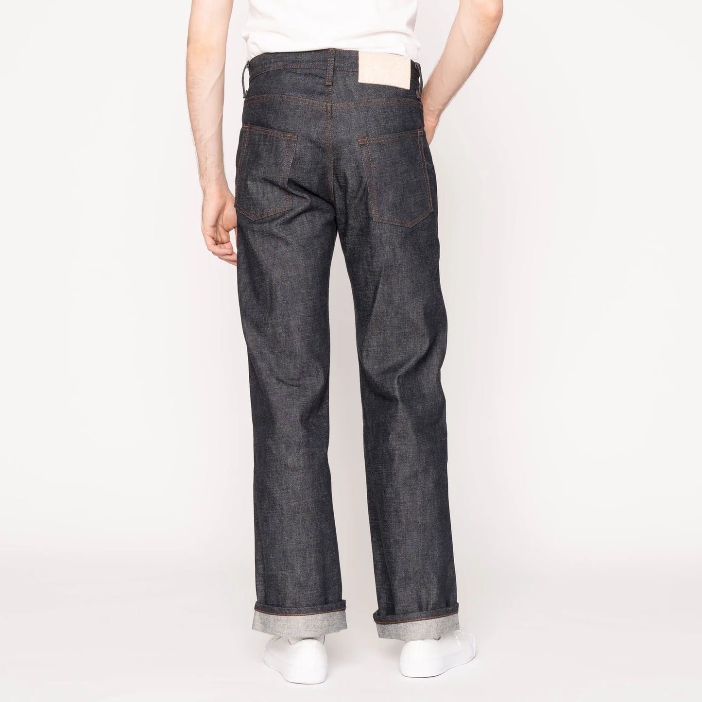 Weird Guy Love & Peace Selvedge - Indigo