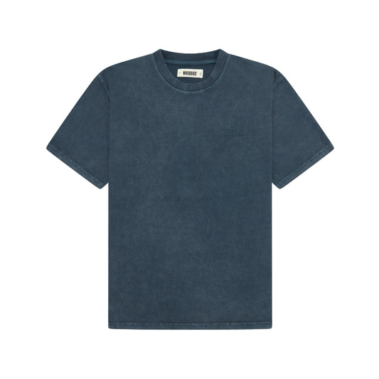 Baine Washed Tee - Dusty Blue