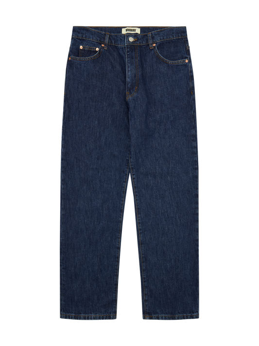 Leroy 90s Rinsed Jeans - Blue