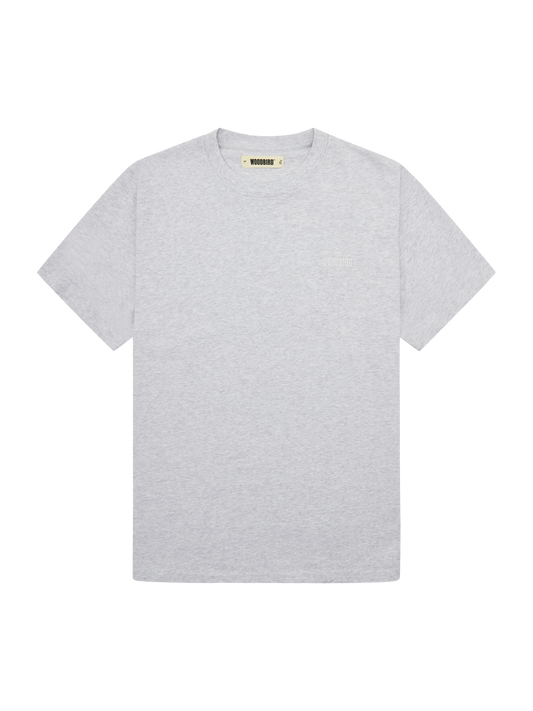 Baine Base Tee - Snow Melange