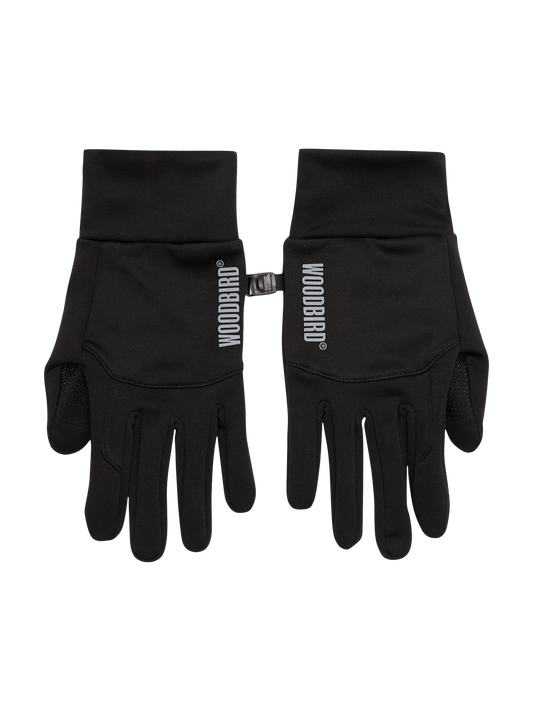 Sly Logo Gloves - Black