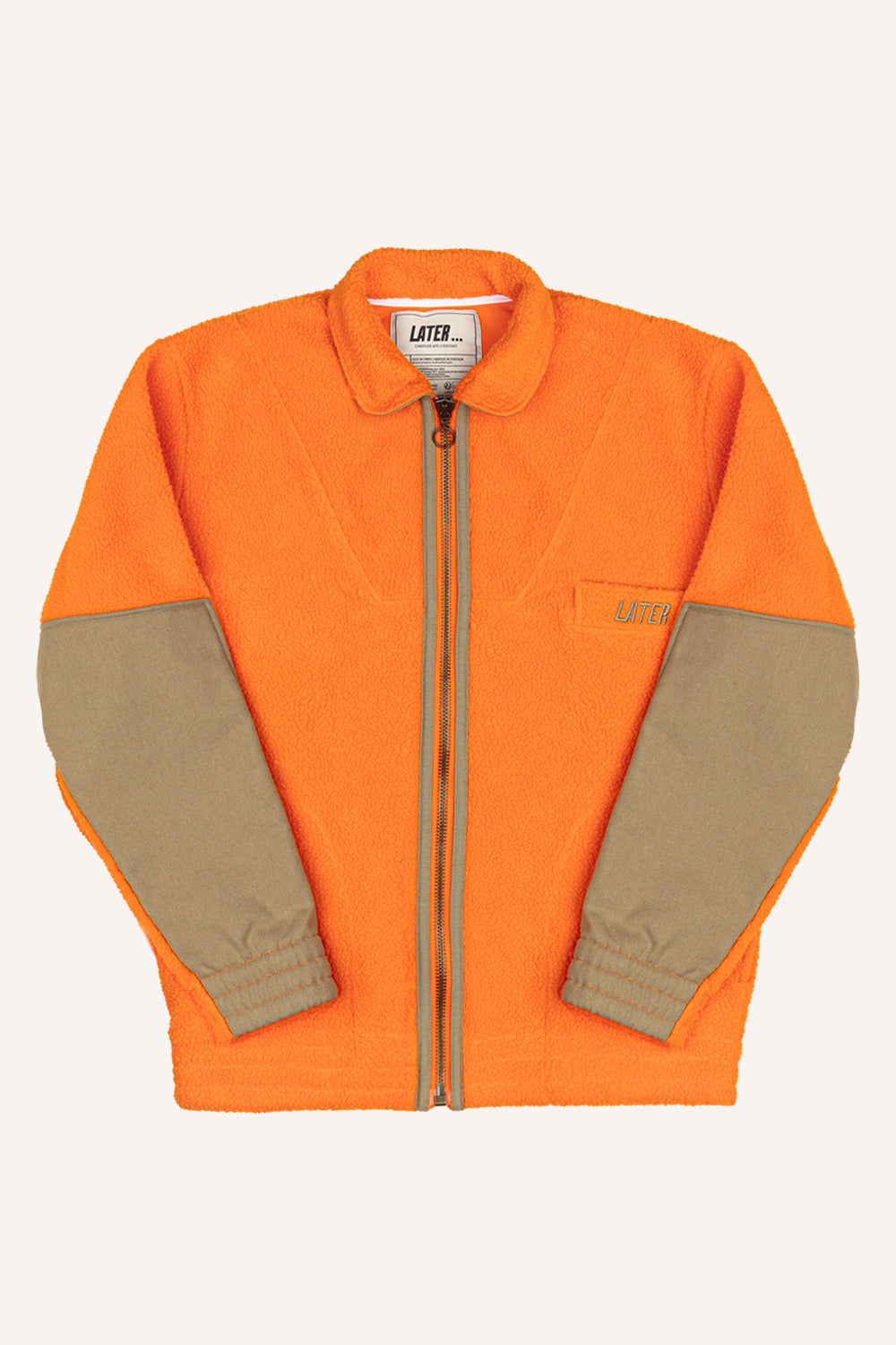Blouson polaire - Orange