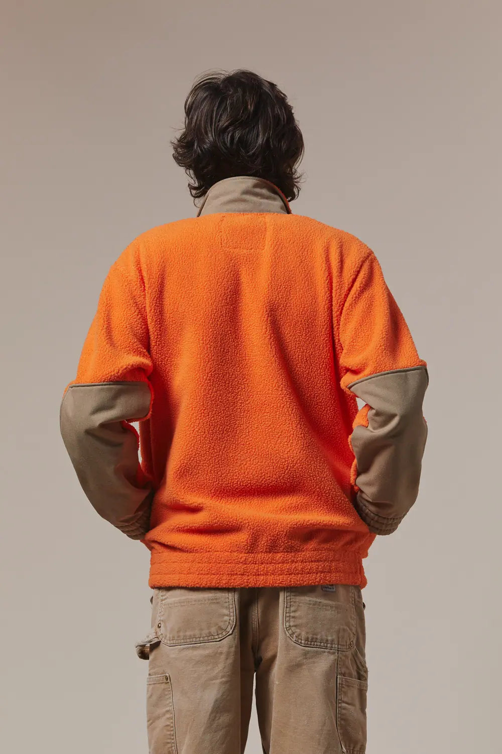 Blouson polaire - Orange