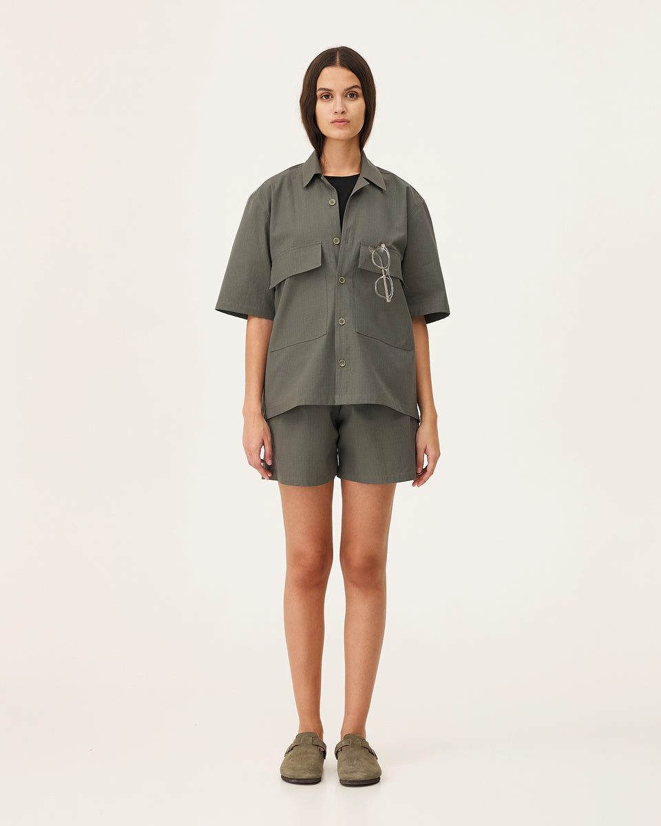 Peter Chemisette - Army Green