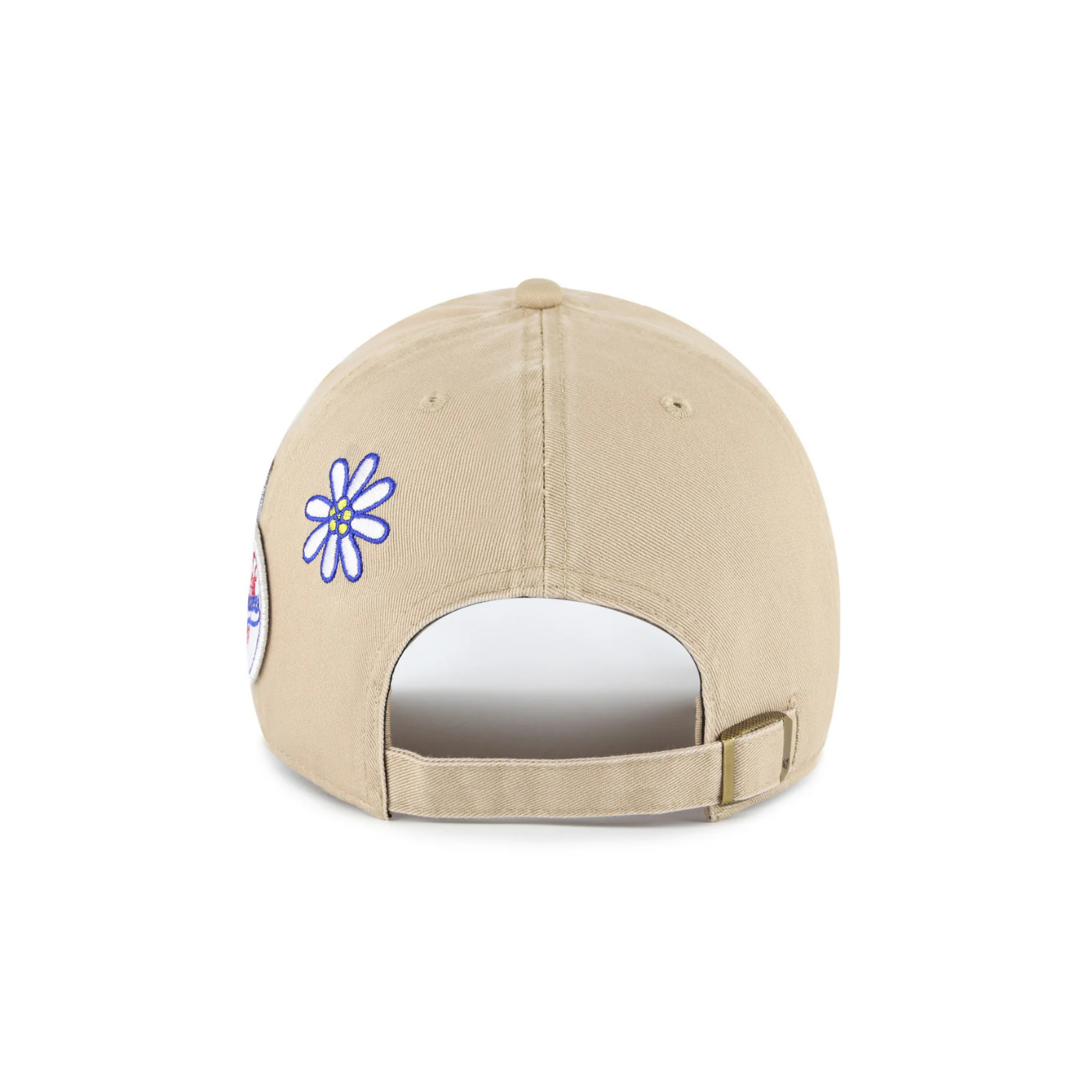 Casquette LA Dodgers Badges Clean Up - Khaki