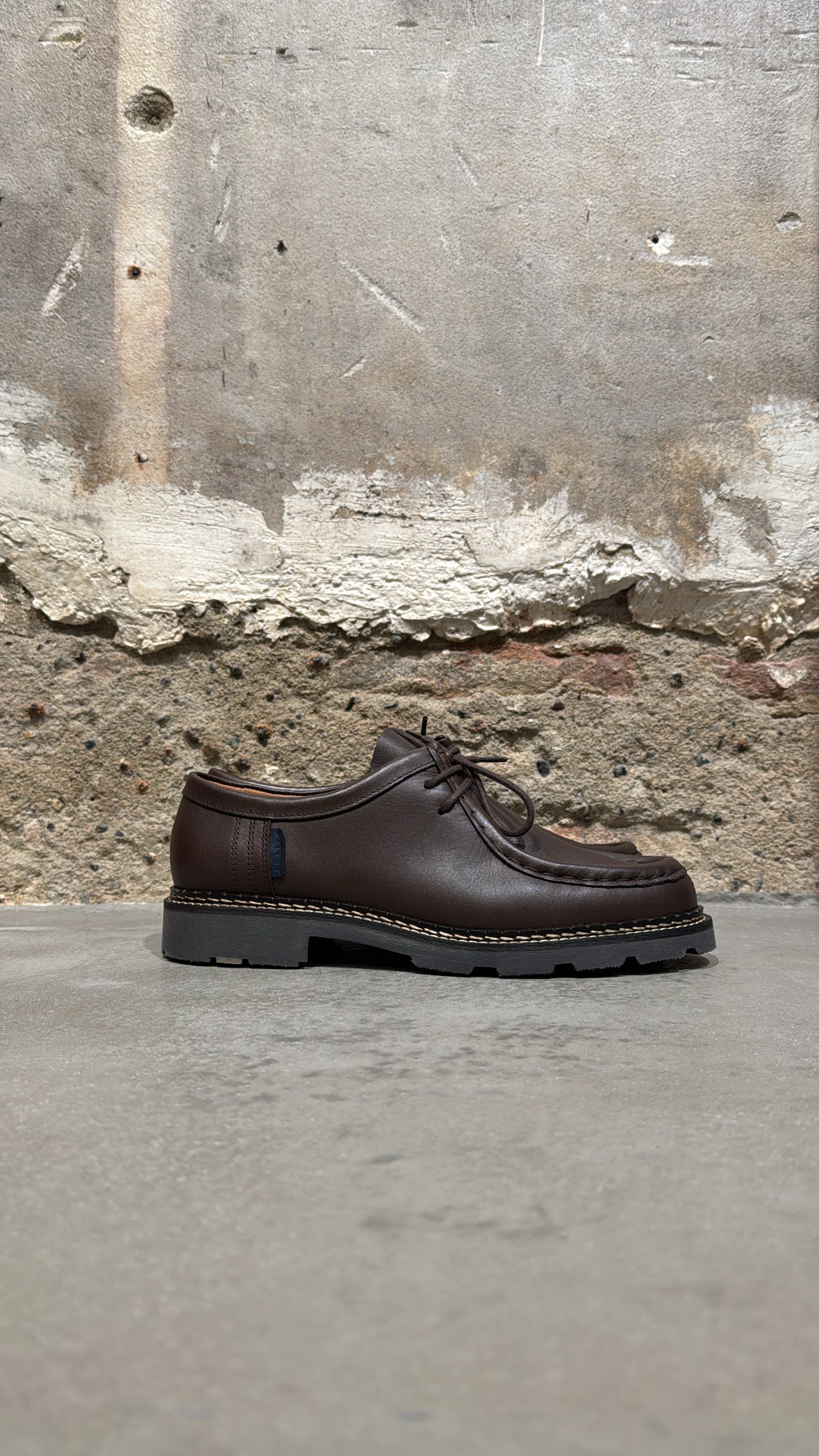 Macho veau pull up - Marron