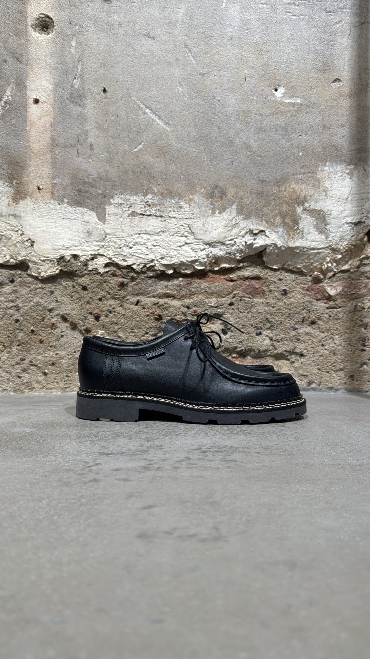 Macho veau pull up - Noir