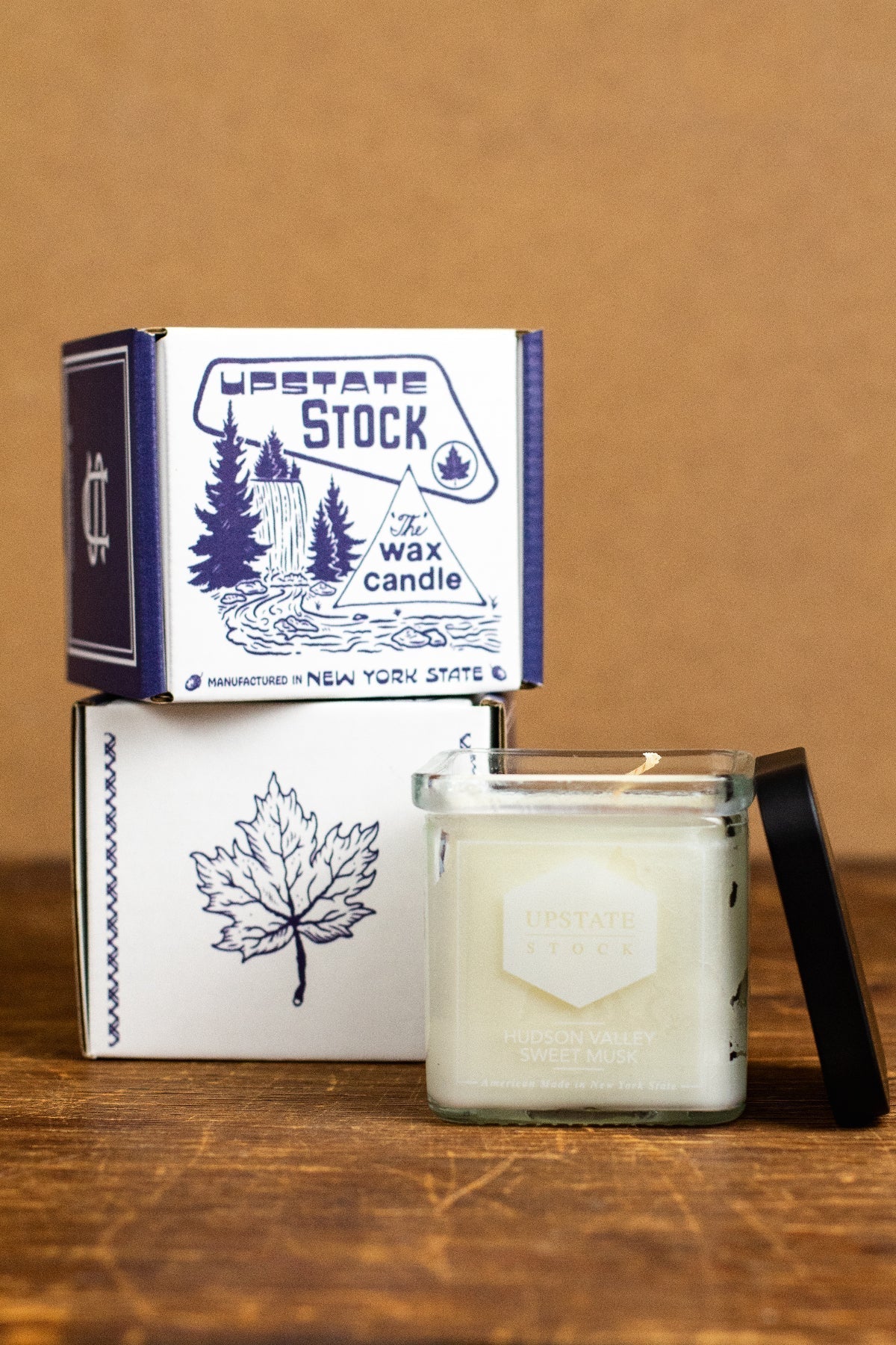 Bougie en cire de noix de coco - Hudson Valley Sweet Musk