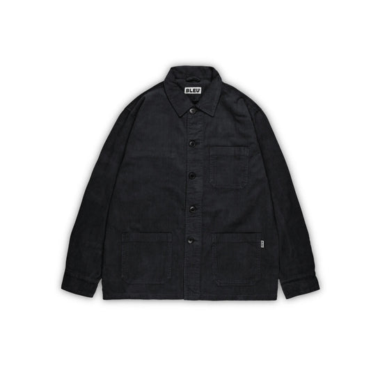 Worker Corduroy Jacket  - Black