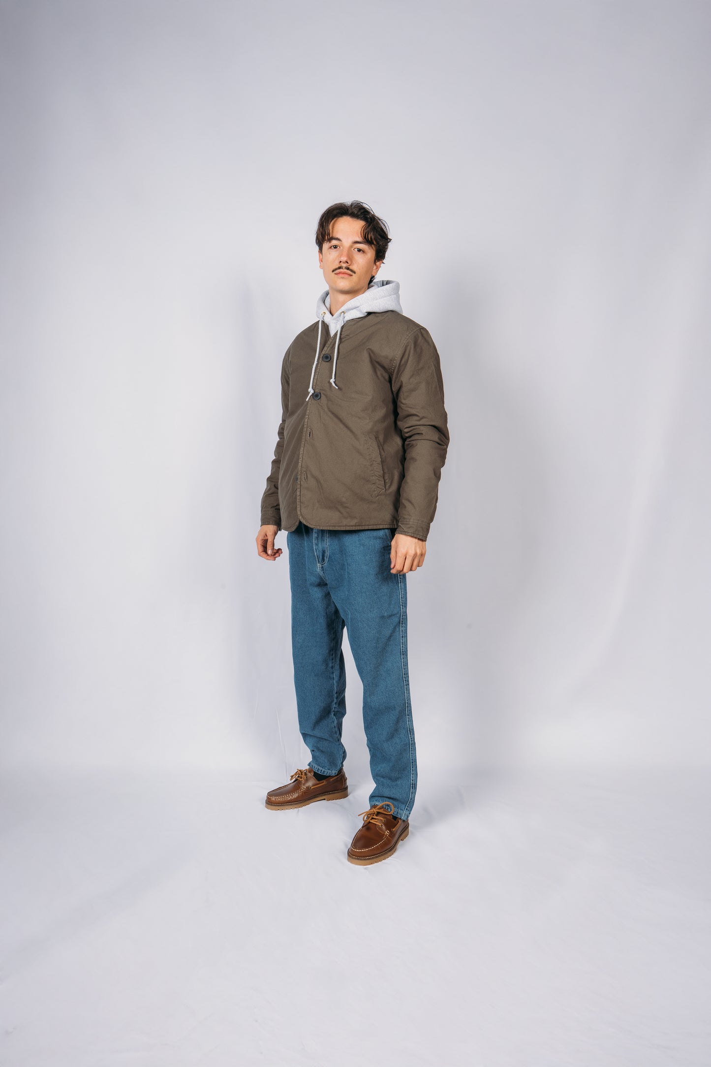 Cardigan Jacket - Khaki