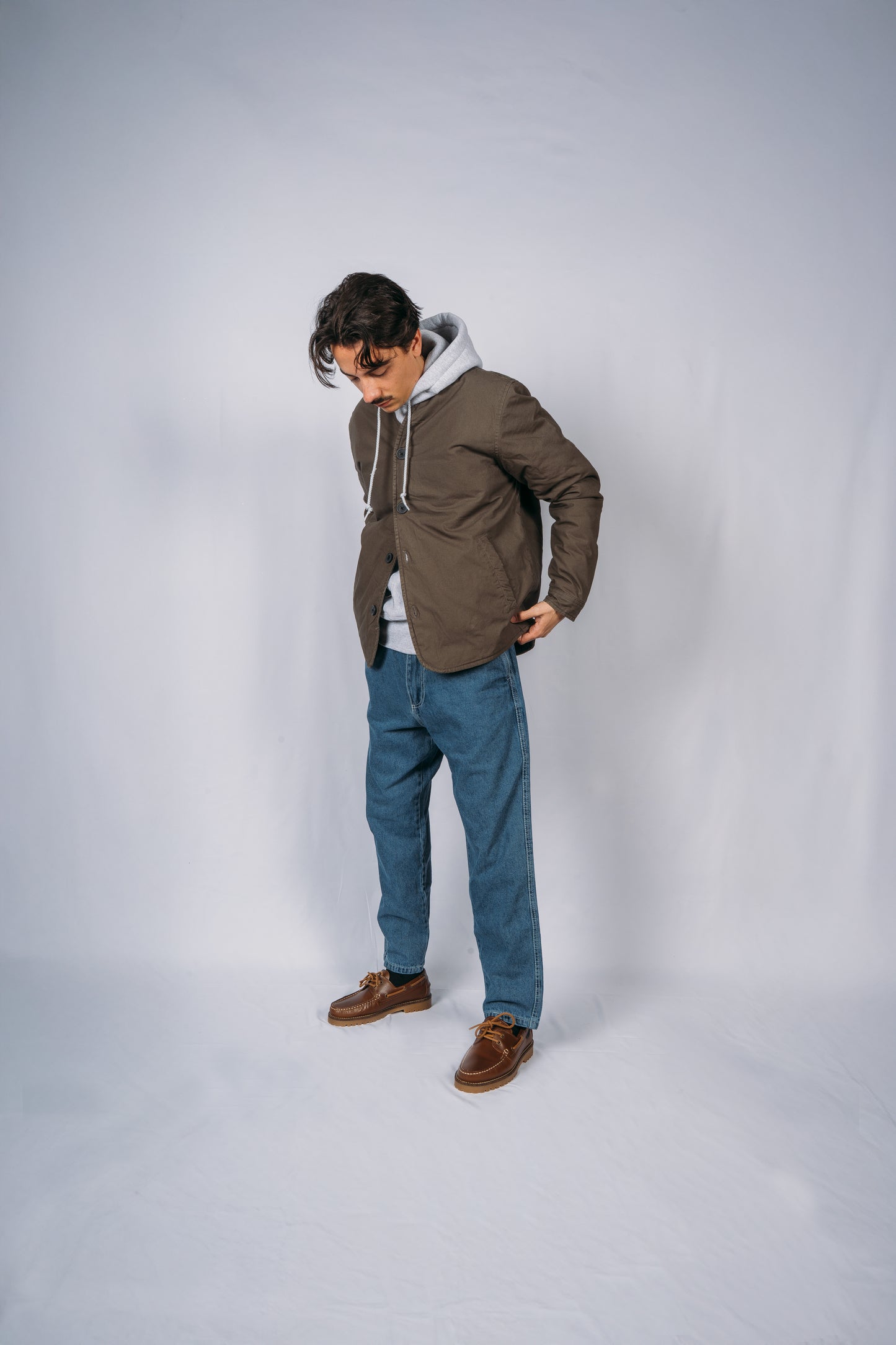 Cardigan Jacket - Khaki