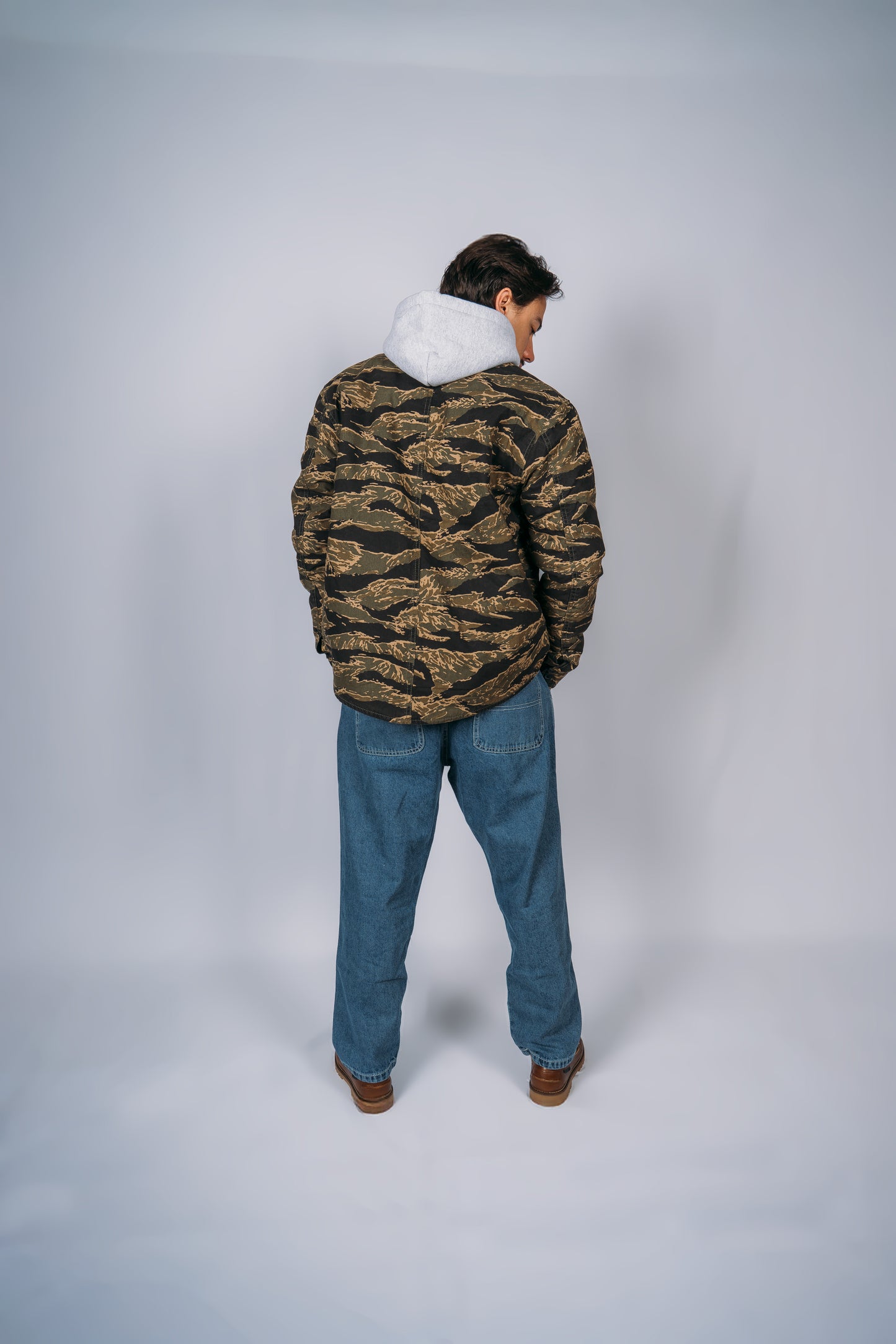 Cardigan Jacket - Tiger Stripe
