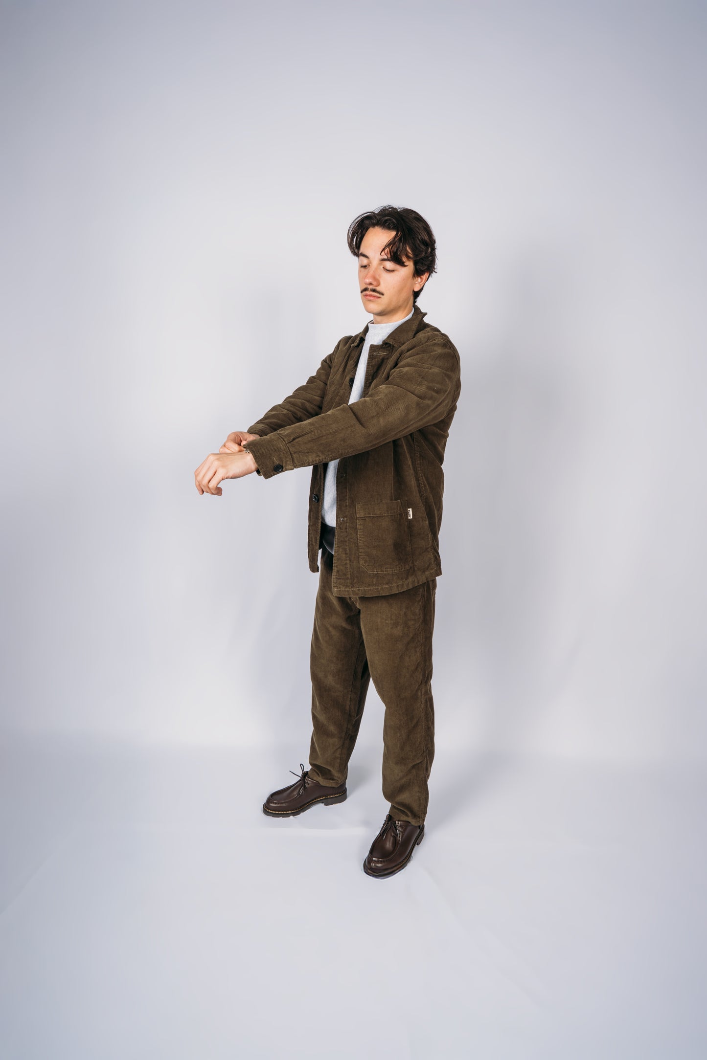 Corduroy Pant - Olive Green
