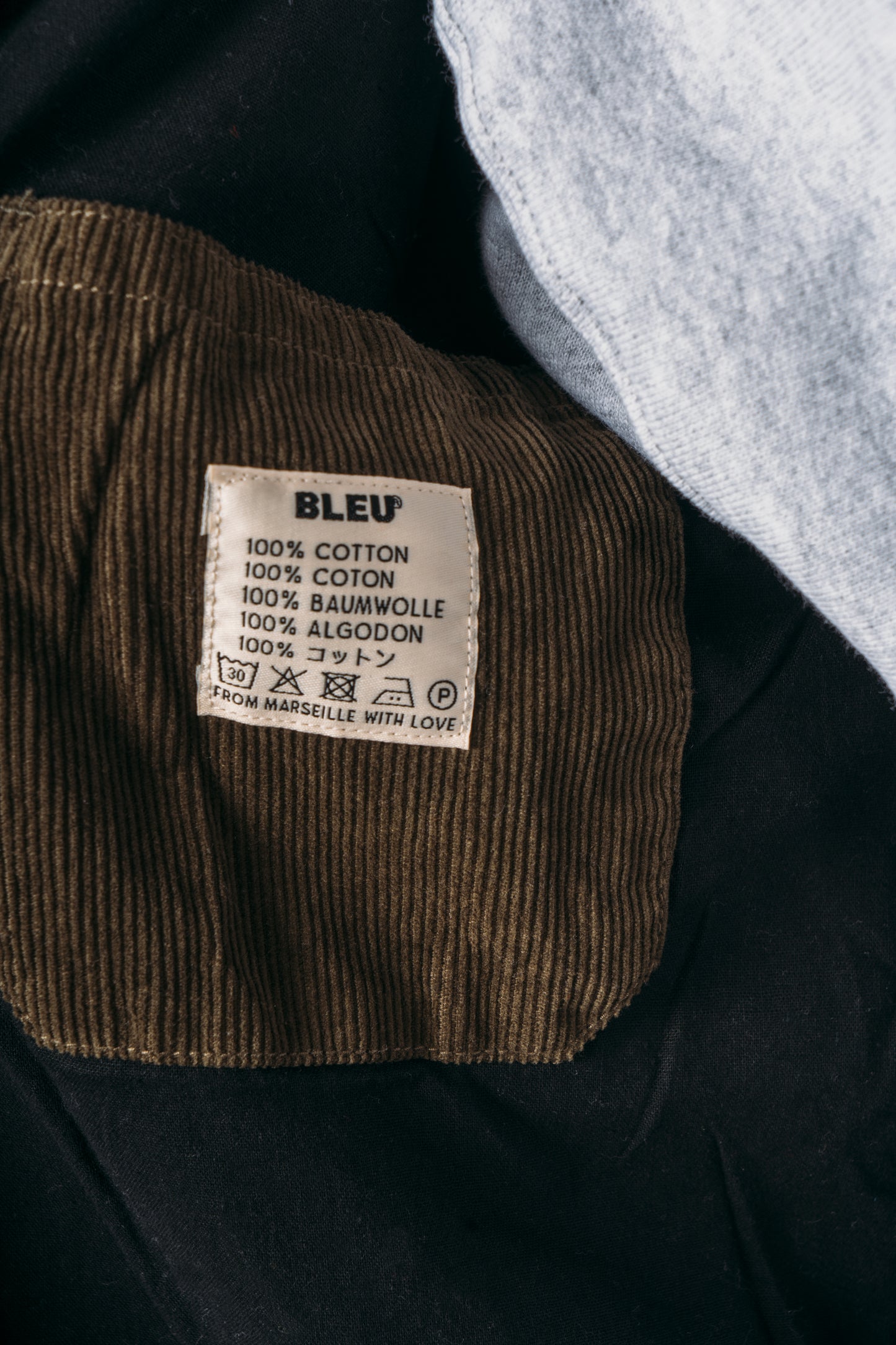 Worker Corduroy Jacket - Olive Green