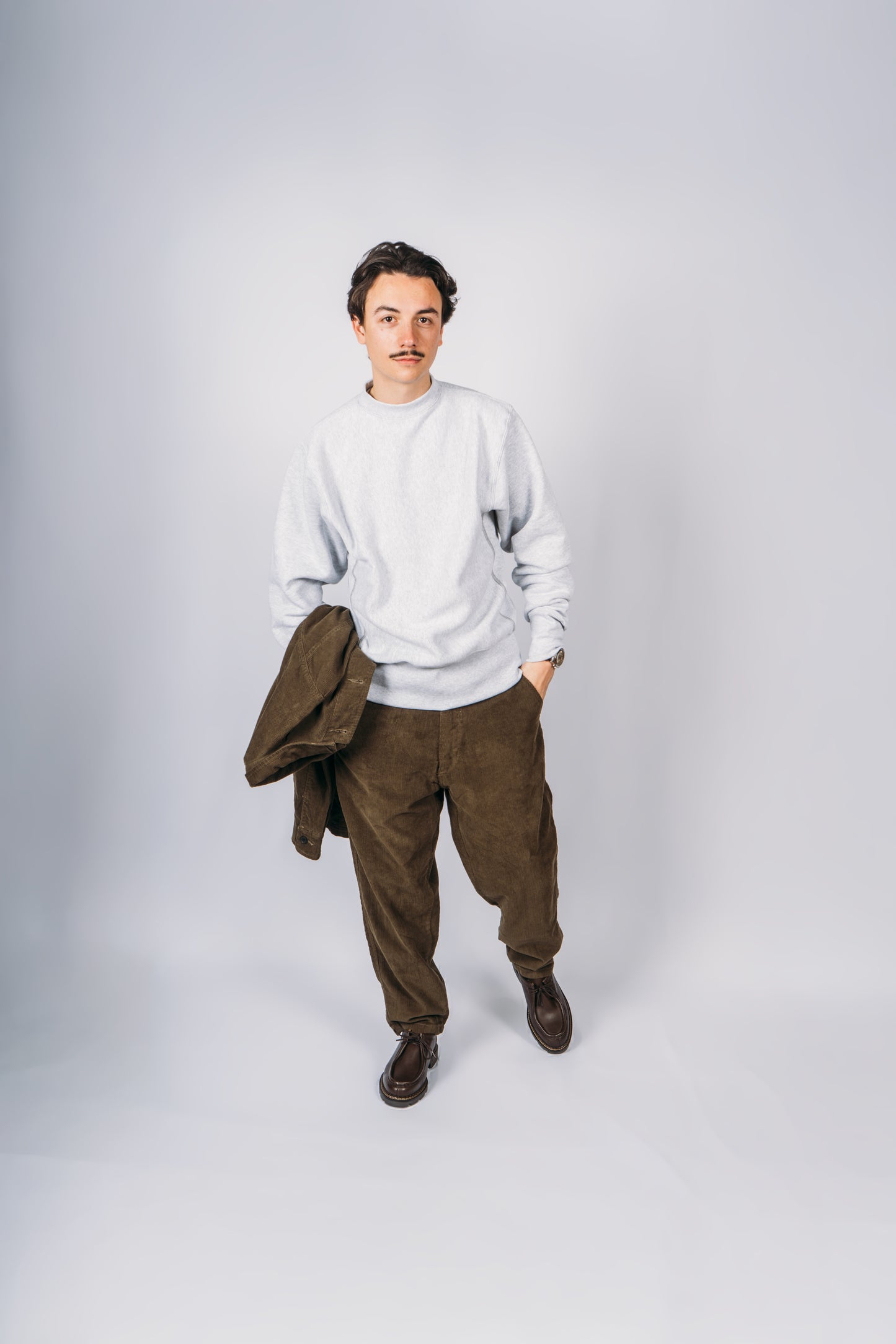 Corduroy Pant - Olive Green