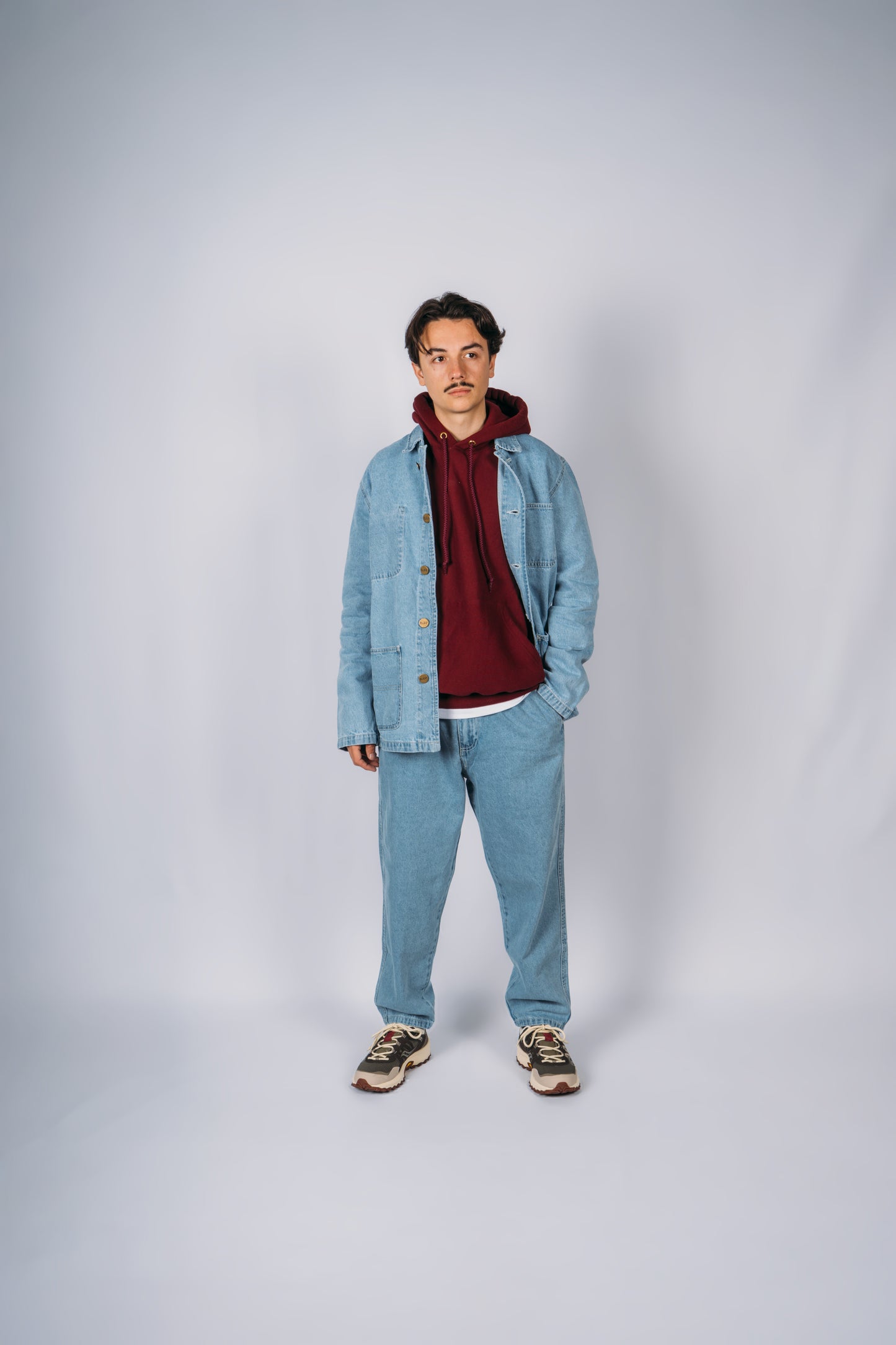 Denim Jacket - Stone Bleached