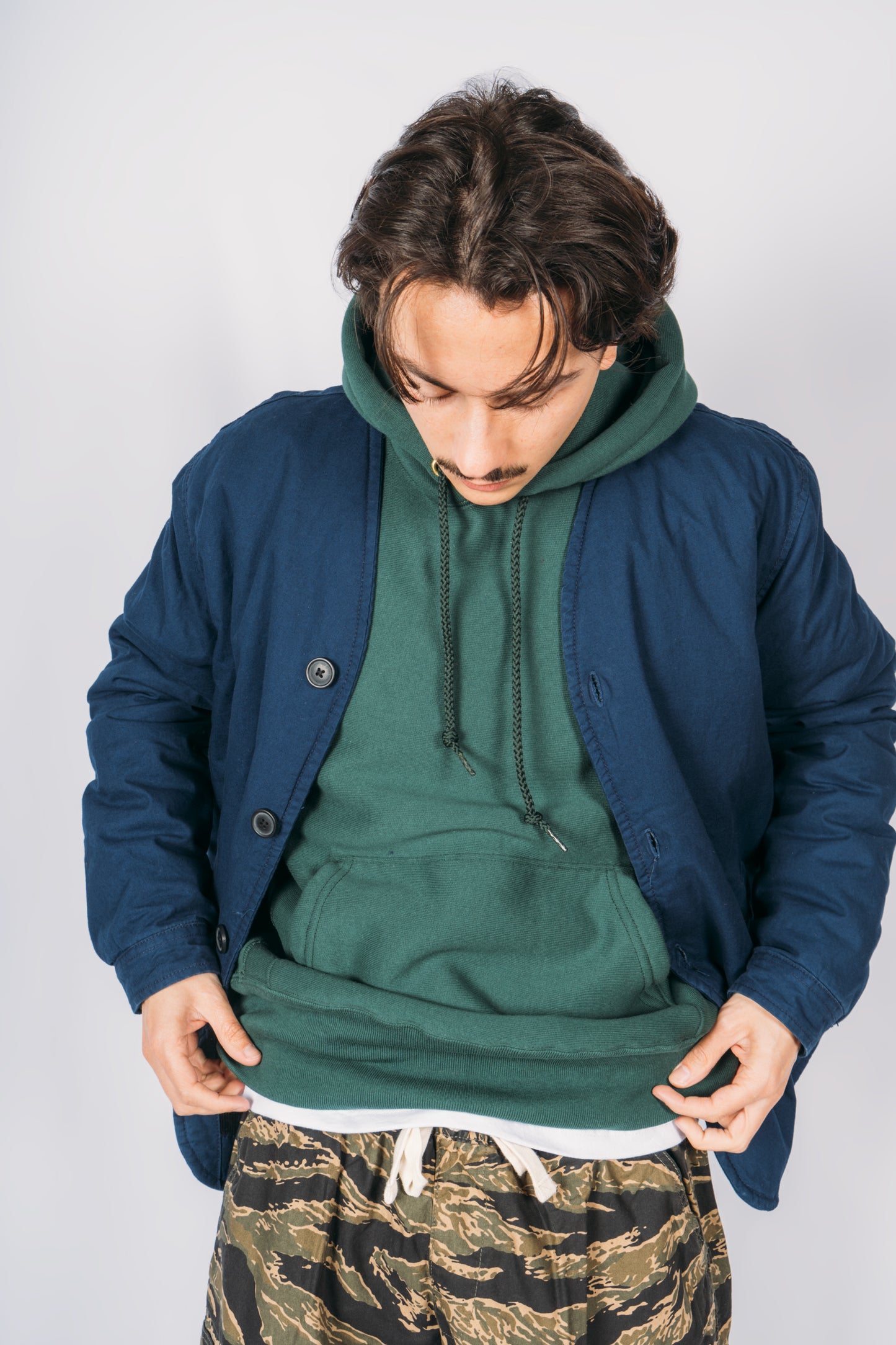 Cardigan Jacket - Indigo
