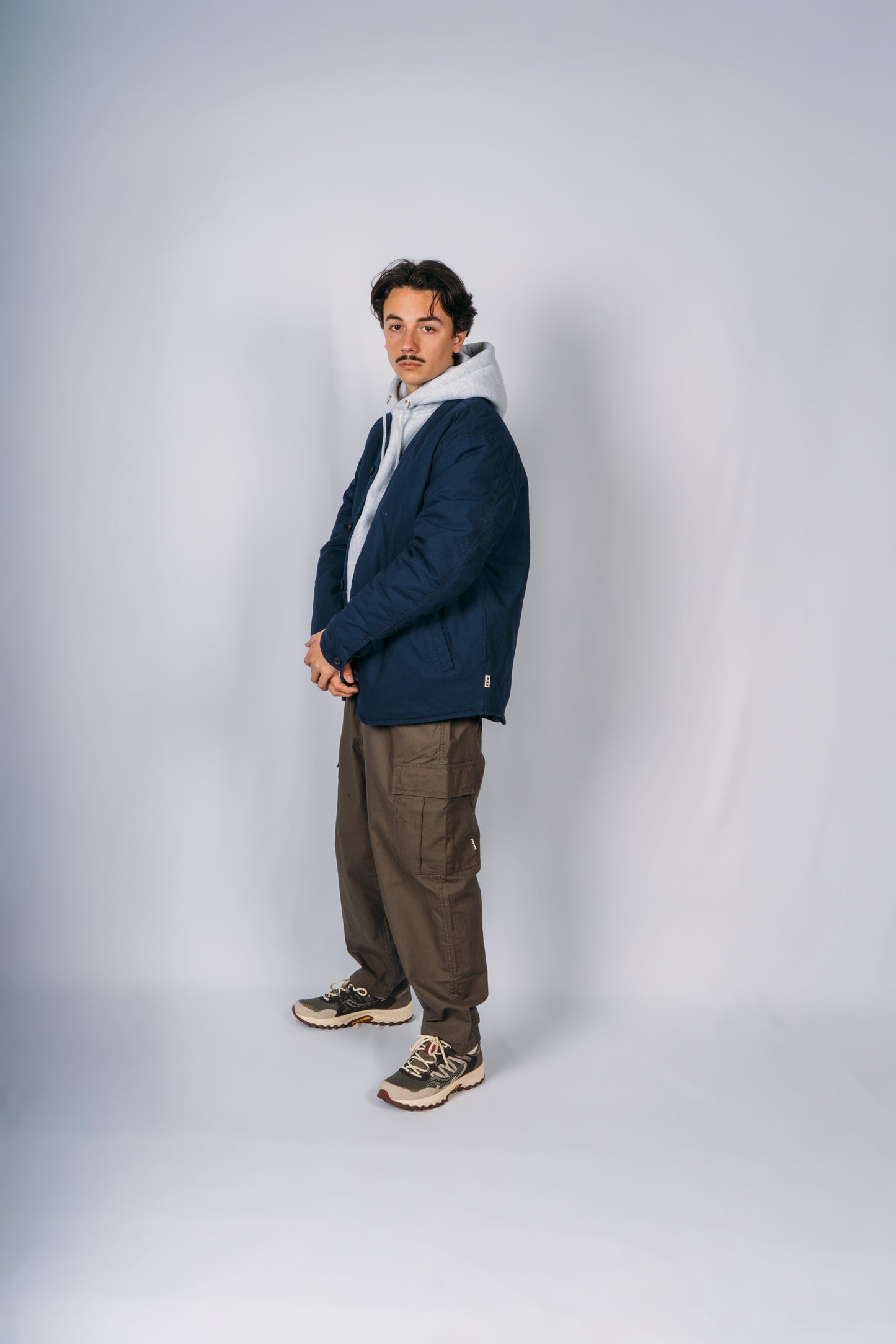Cardigan Jacket - Indigo
