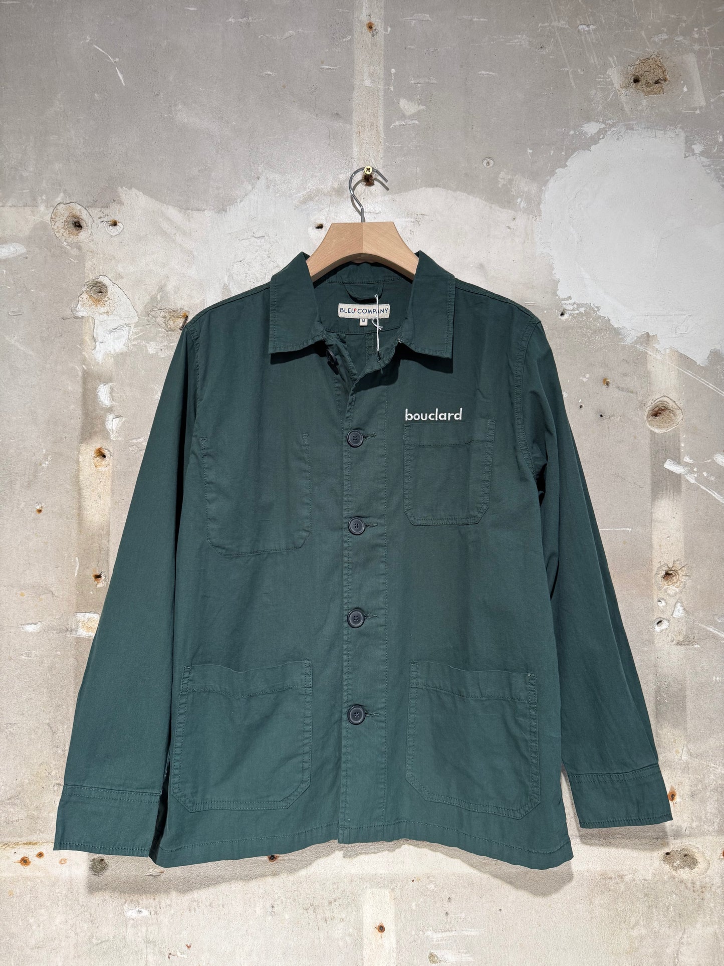 Worker Jacket BLEU "bouclard" - Forest Green