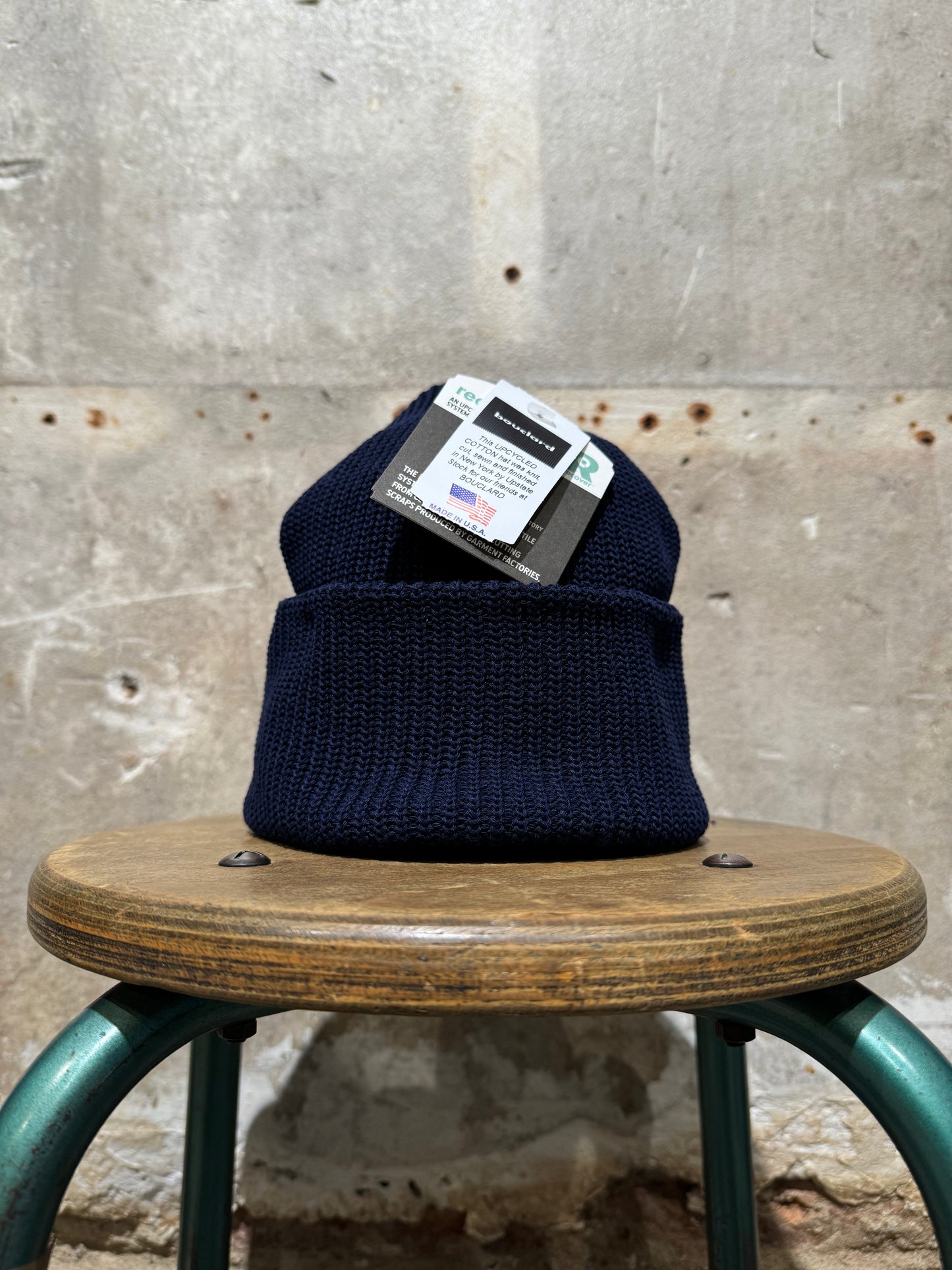 Eco-Wool Watchcap - Navy