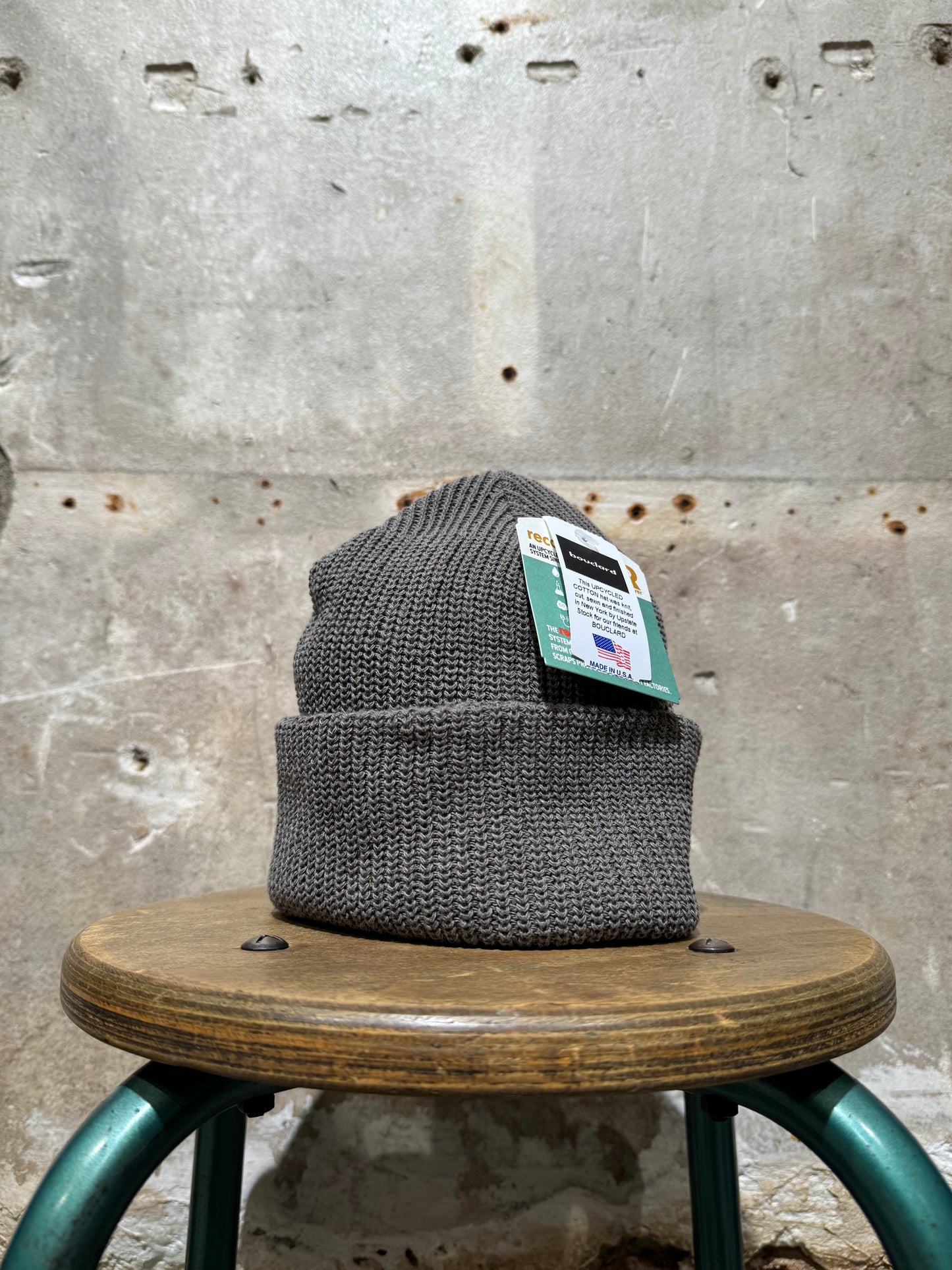 Watchcap Eco-Cotton - Steel Grey
