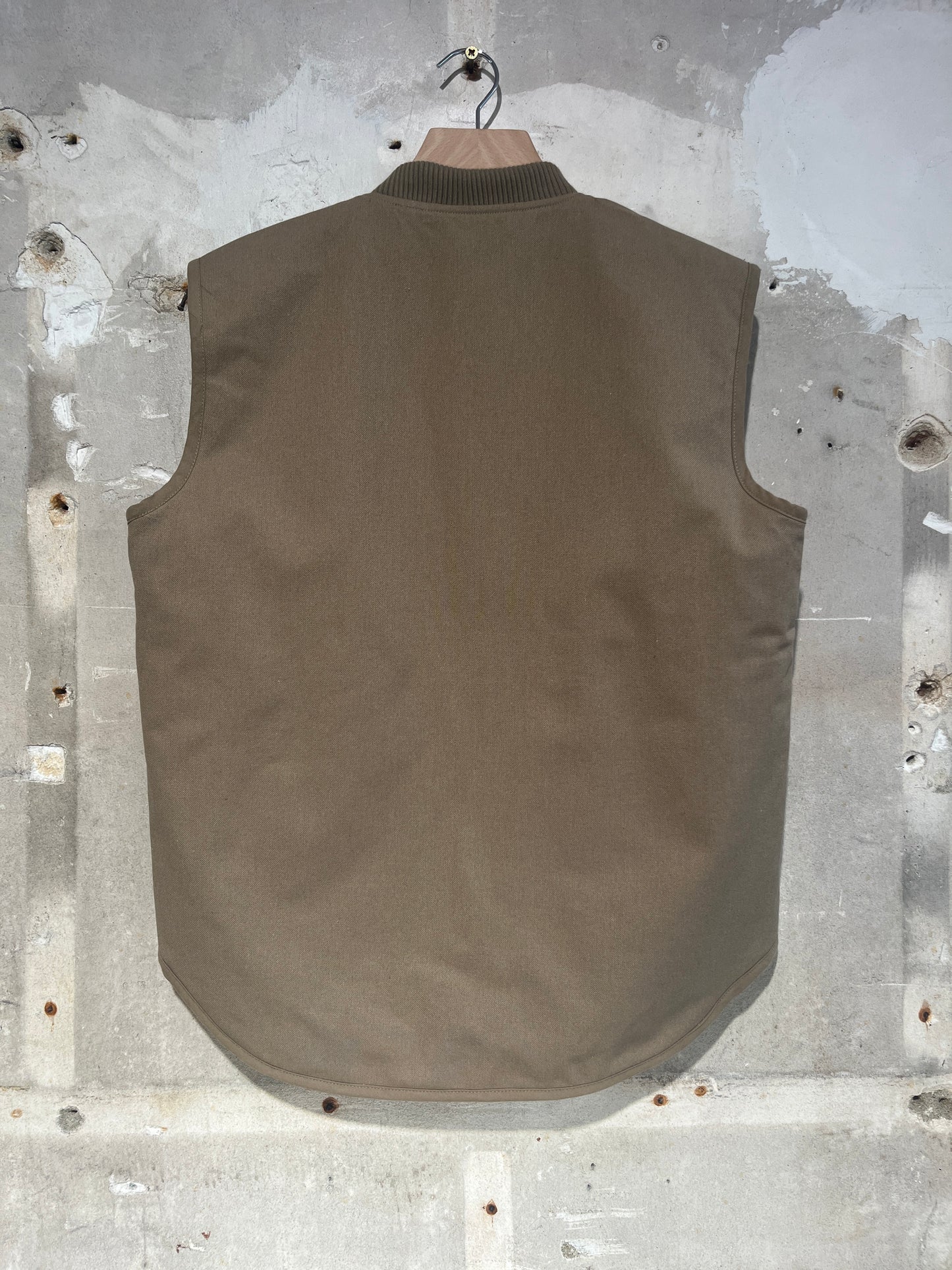 Veste sans manches réversible - Beige et kaki