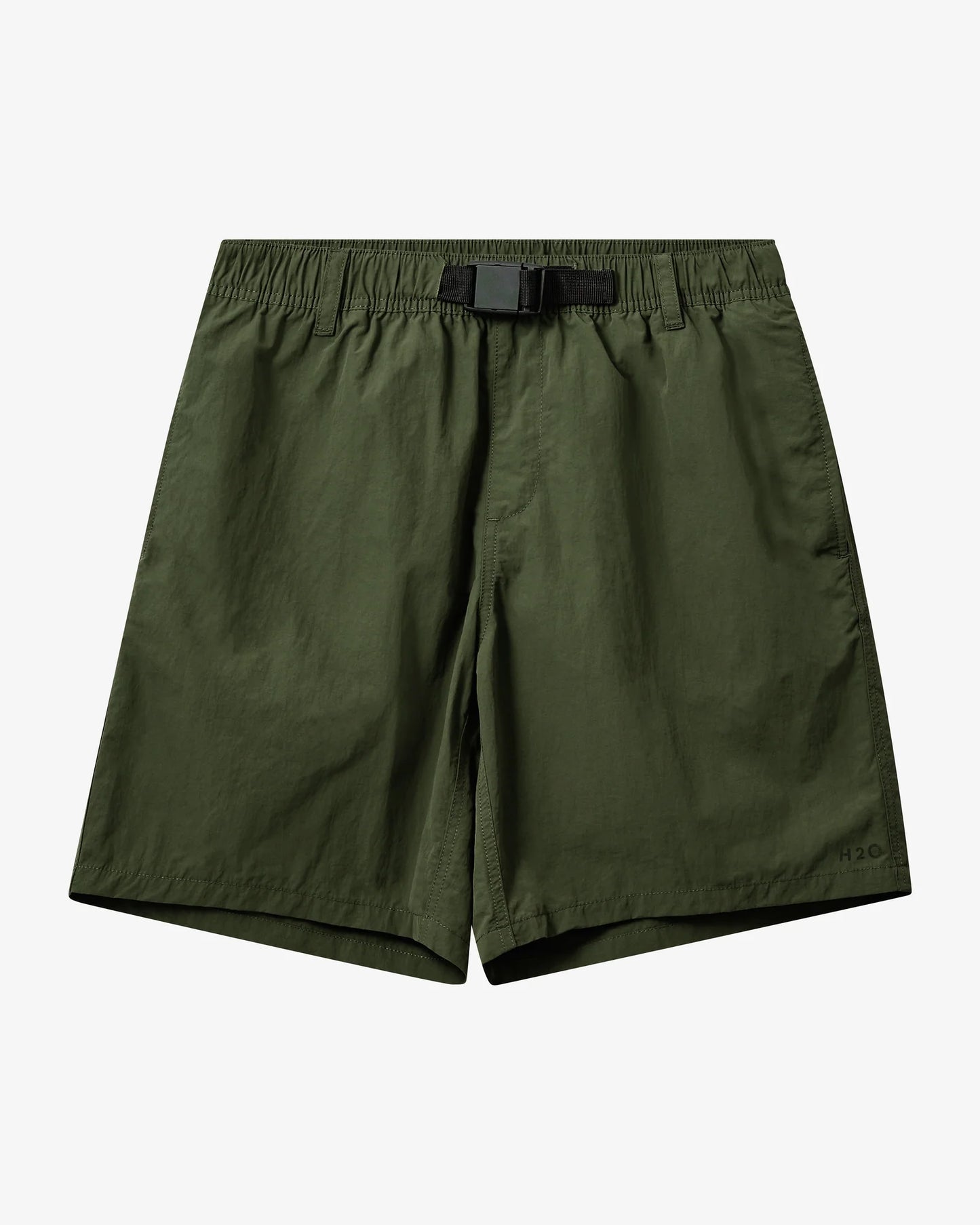 Leisure Belted Short - Army