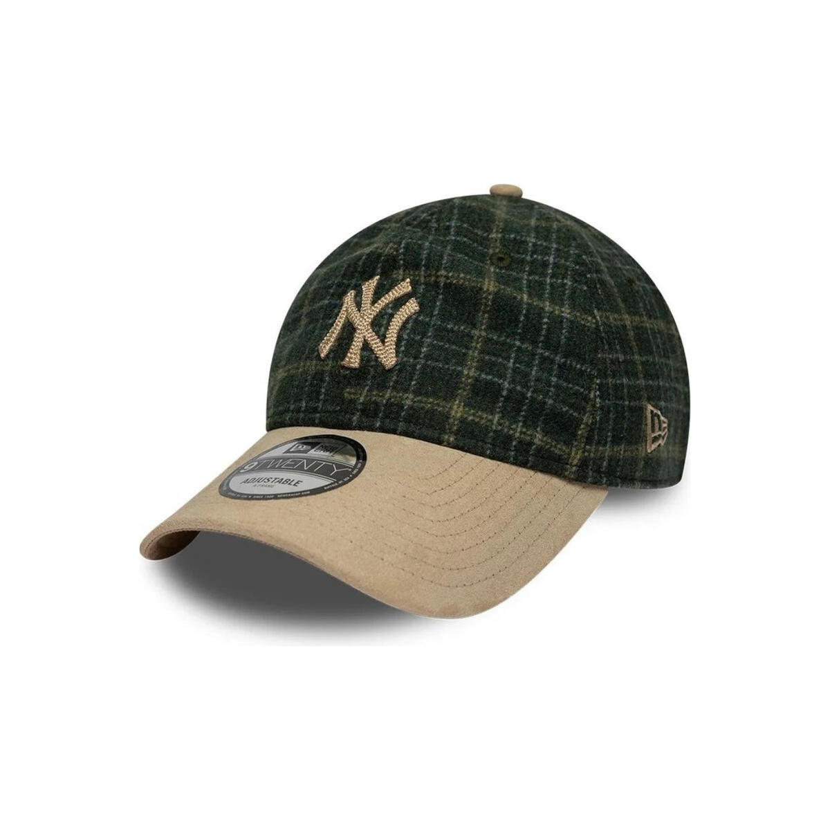 Casquette 9Twenty Mix Check New York Yankees - Green / Beige