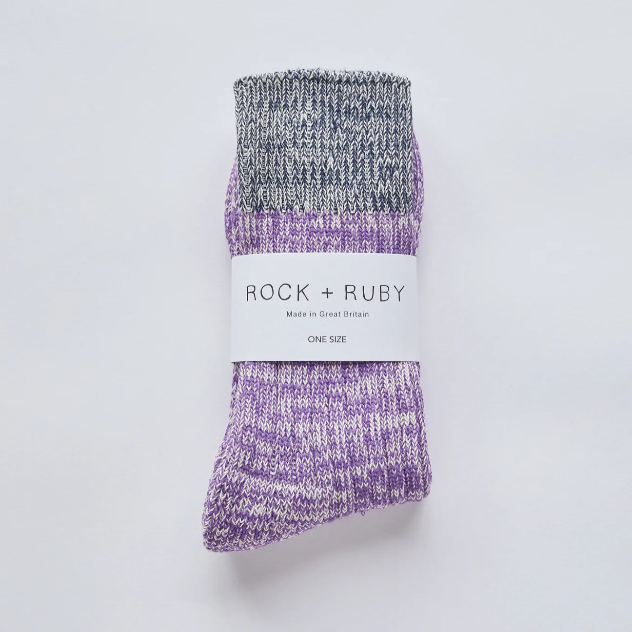 Chaussette en coton Elsie - Purple Haze
