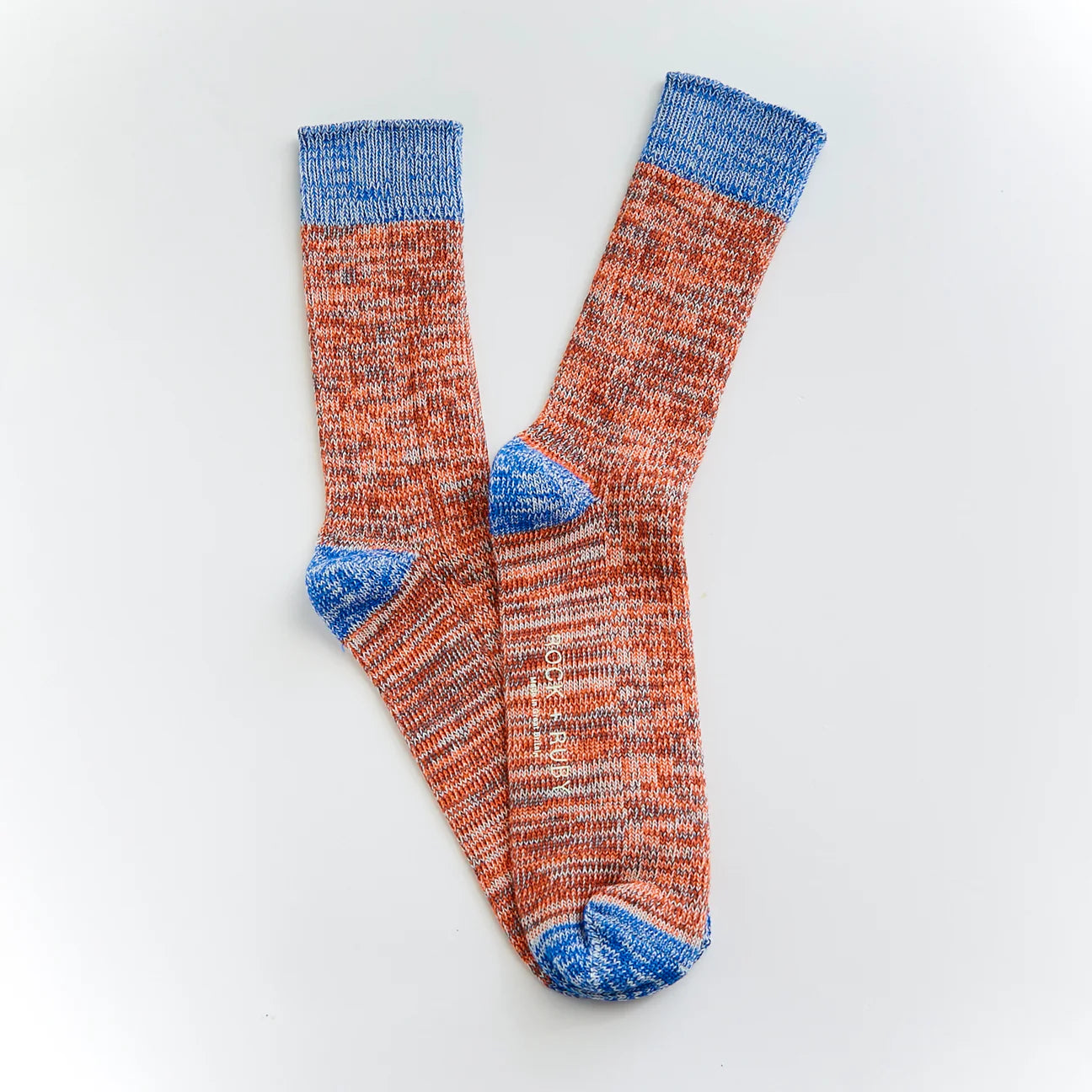 Chaussette en coton George - Dark Orange