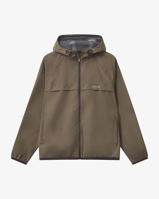 Rømø LW Rain Jacket Packable - Dusty Oak