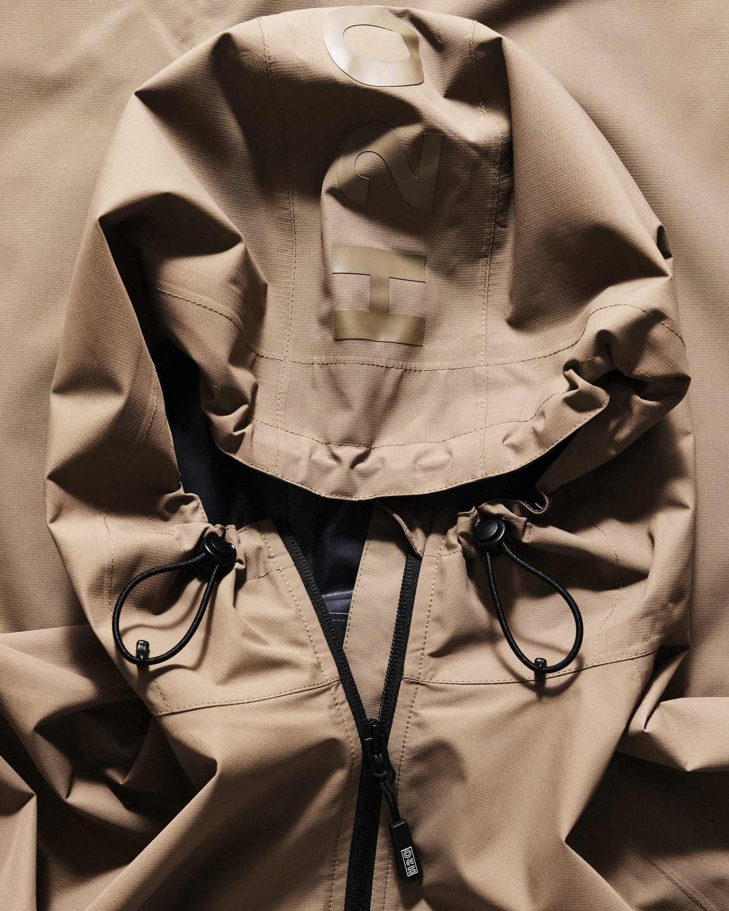 Rømø LW Rain Jacket Packable - Warm Grey