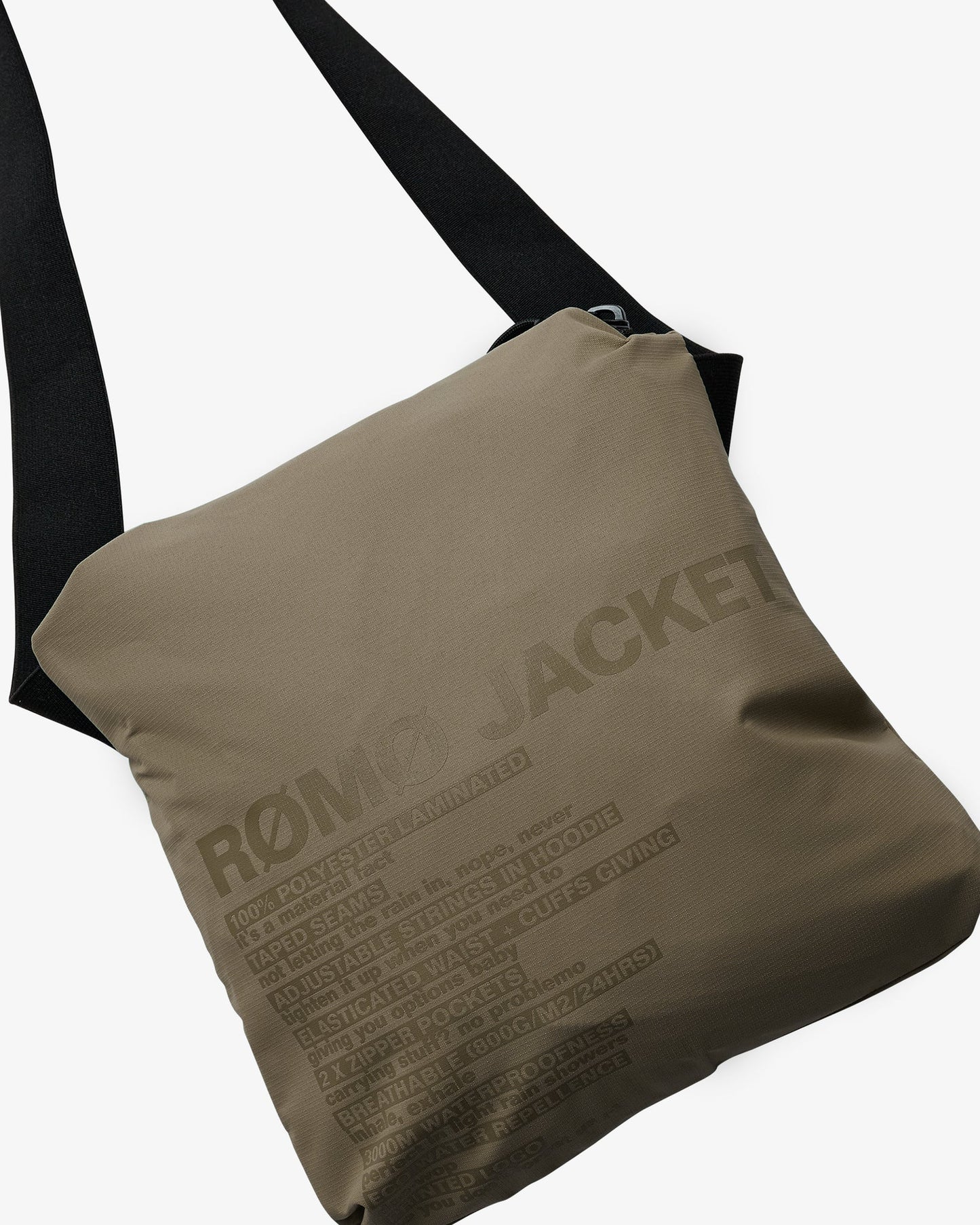 Rømø LW Rain Jacket Packable - Dusty Oak
