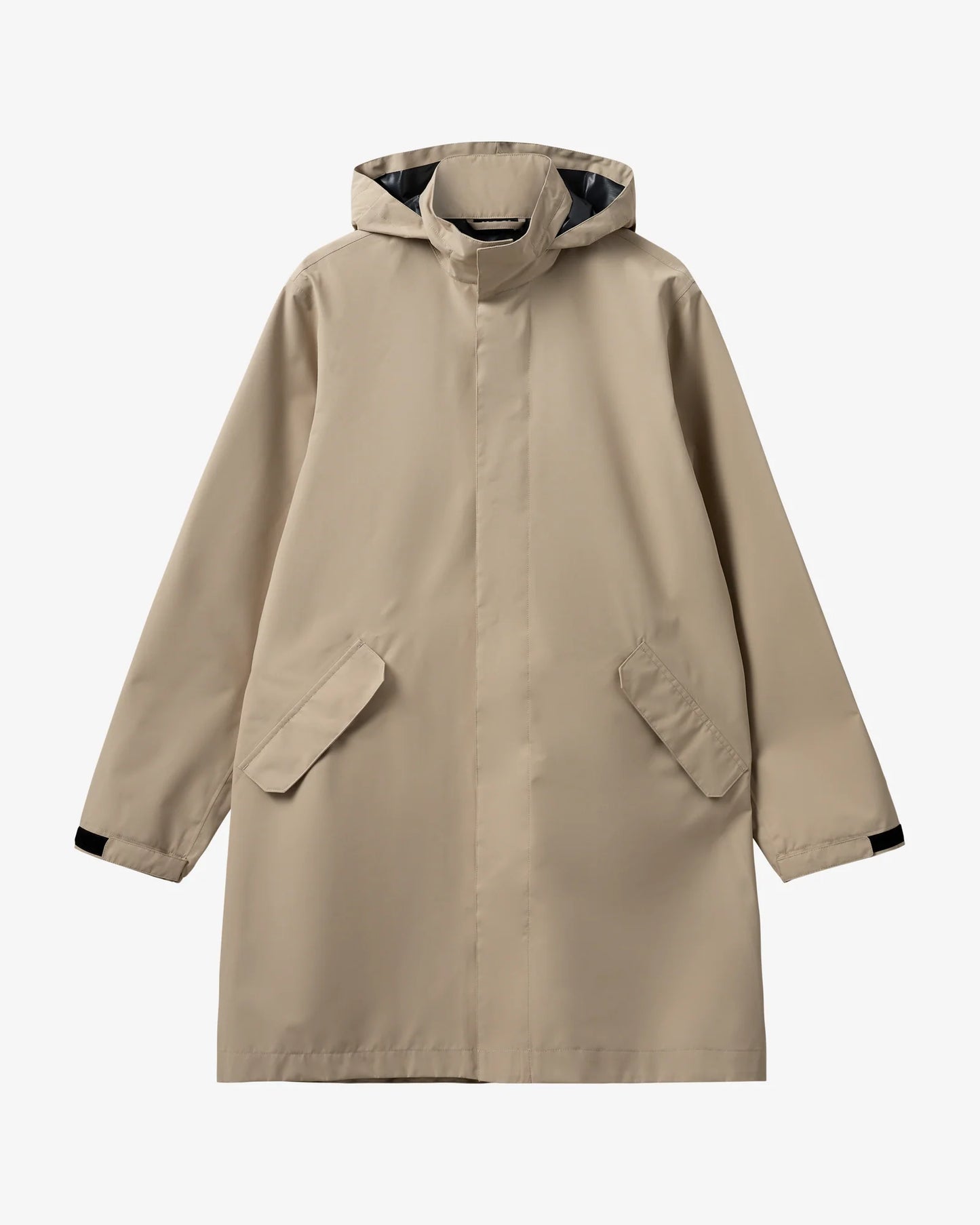 Rømø LW Rain Long Jacket - Warm Grey