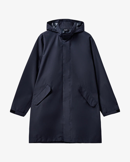 Rømø LW Rain Long Jacket - Navy
