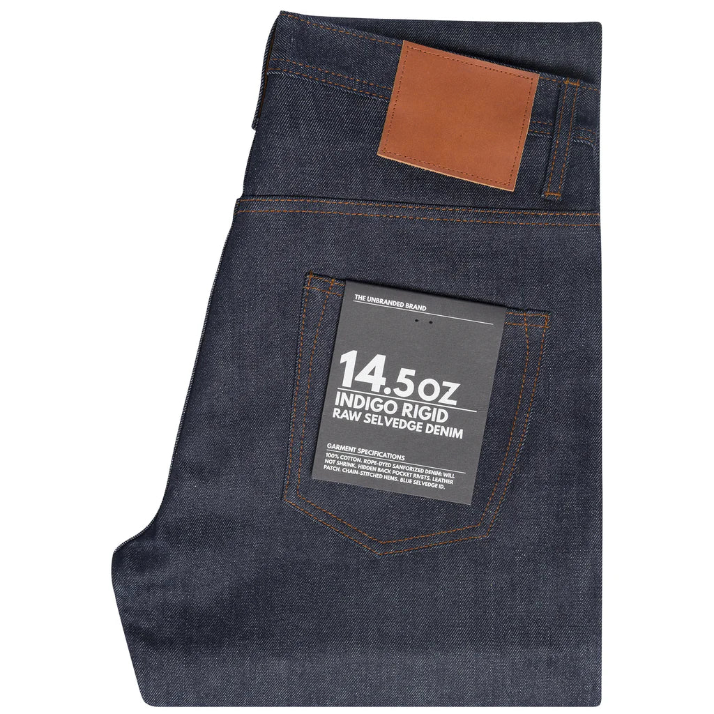 UB601 Relaxed Tapered - Indigo Selvedge