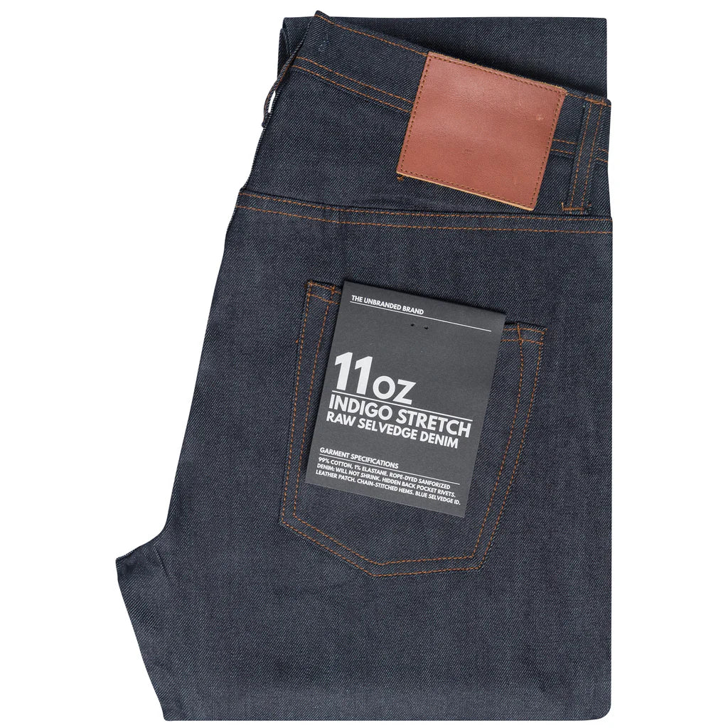 UB622 Relaxed Tapered Indigo Stretch Selvedge