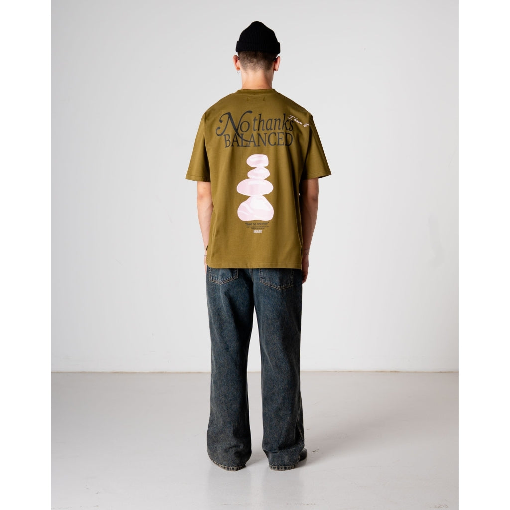 Baine Balance Tee - Dark Green