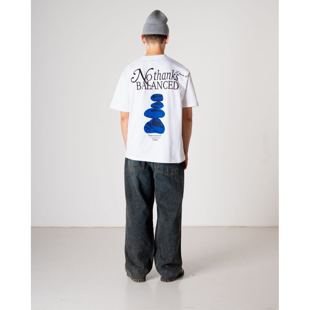 Baine Balance Tee - White
