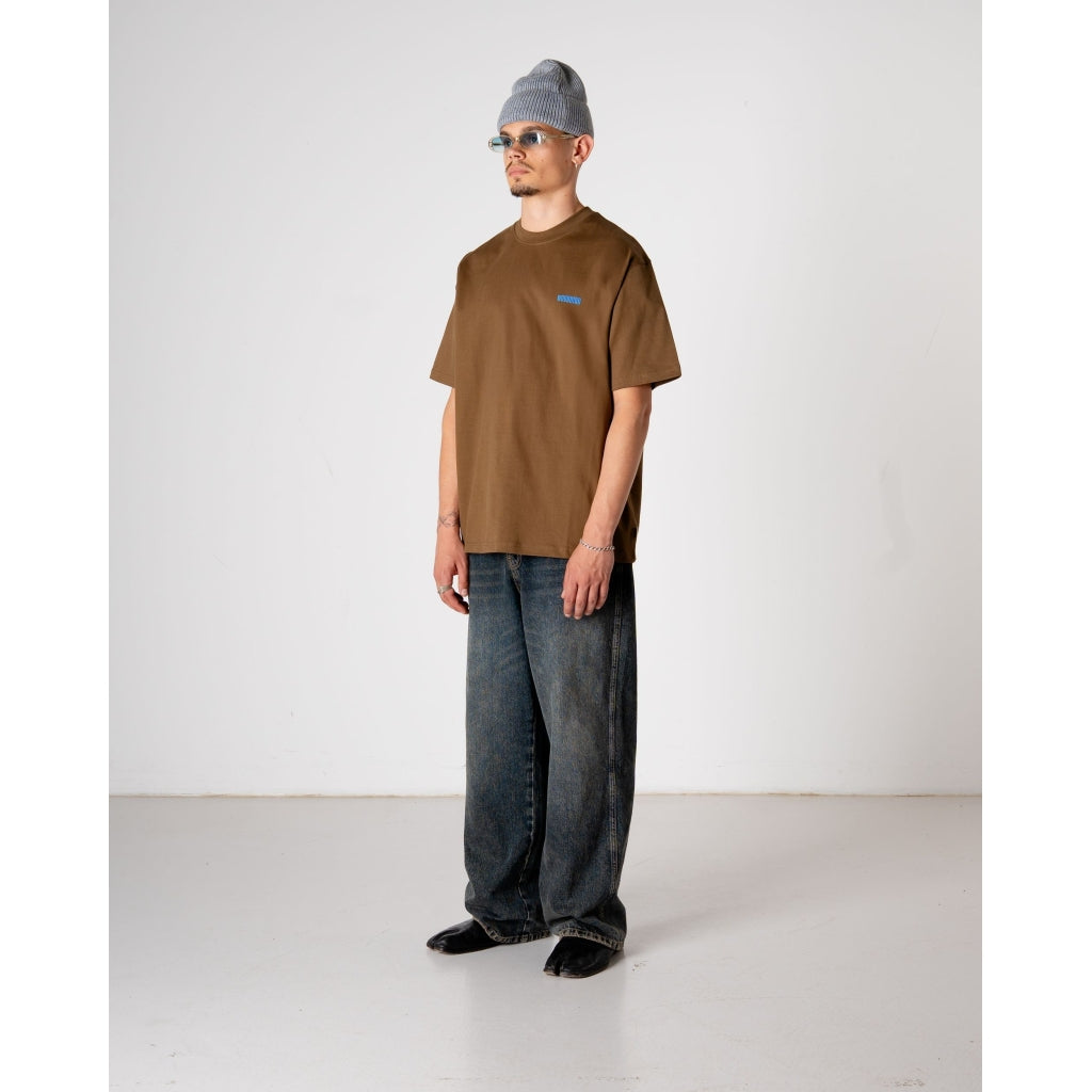 Baine Koi Tee - Dark Brown