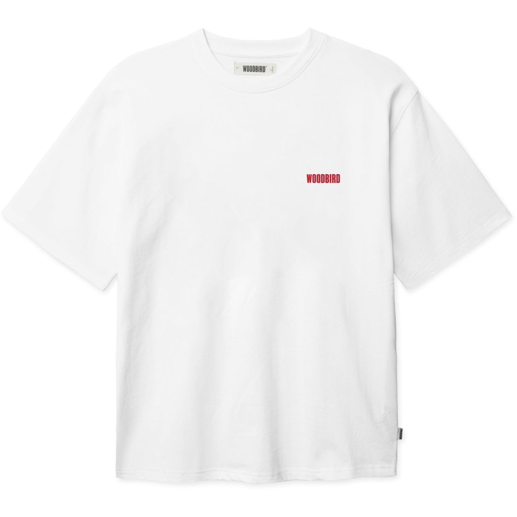 Baine Space Tee - White
