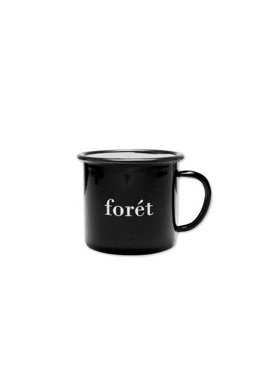 Bean Enamel Mug - Black