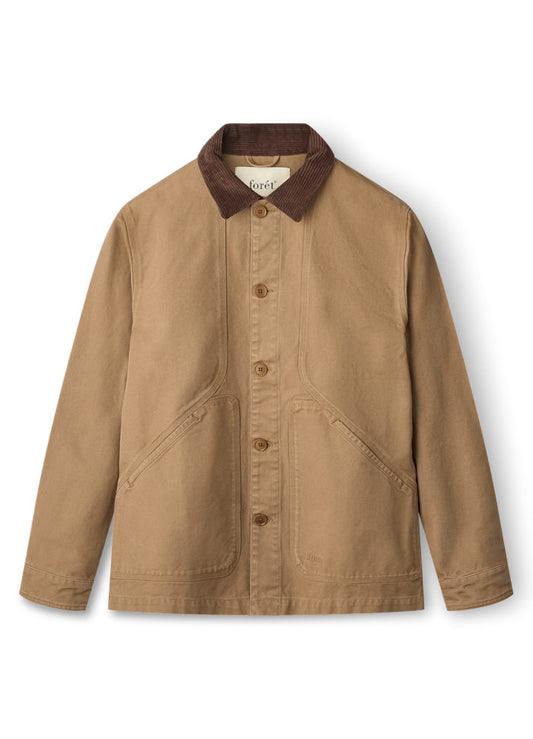 Berry Overshirt - Burnt Khaki