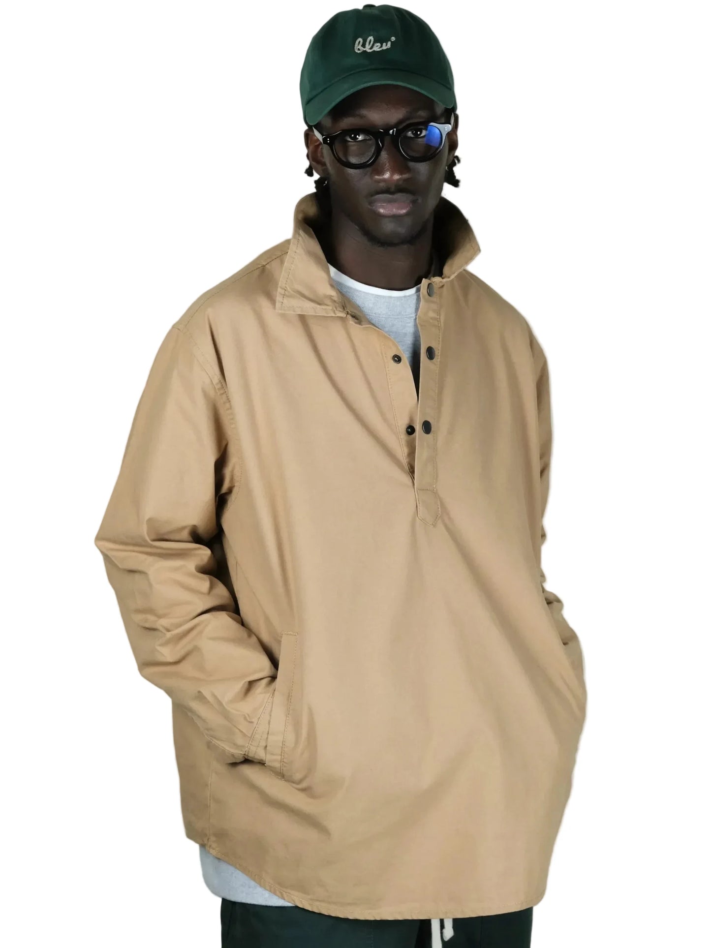 Pull Over Shirt - Beige