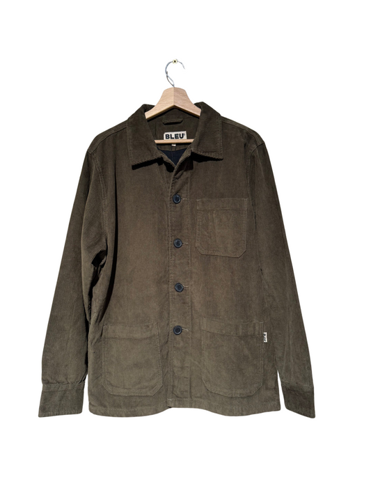 Worker Corduroy Jacket  - Olive Green