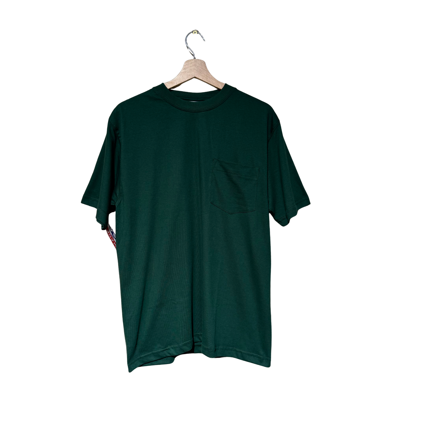 Pocket T-Shirt Finest 6oz - Dark Green