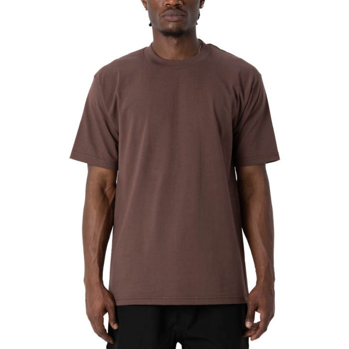 Pro Club T-Shirt Heavyweight Cotton - Brown