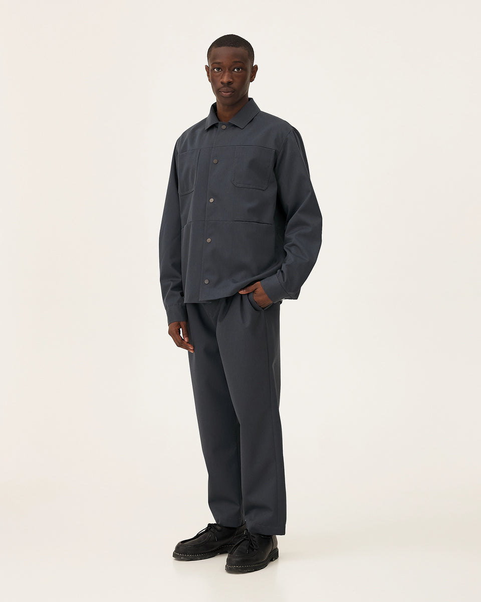 Vancouver Jacket - Blue Carbon