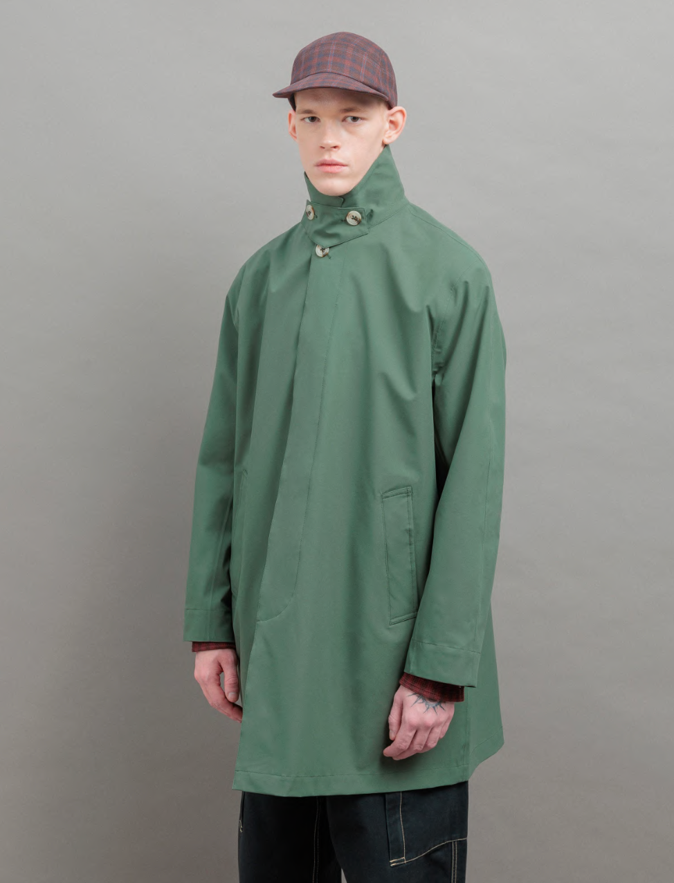 Pavement Trench Coat - Climby Ivy